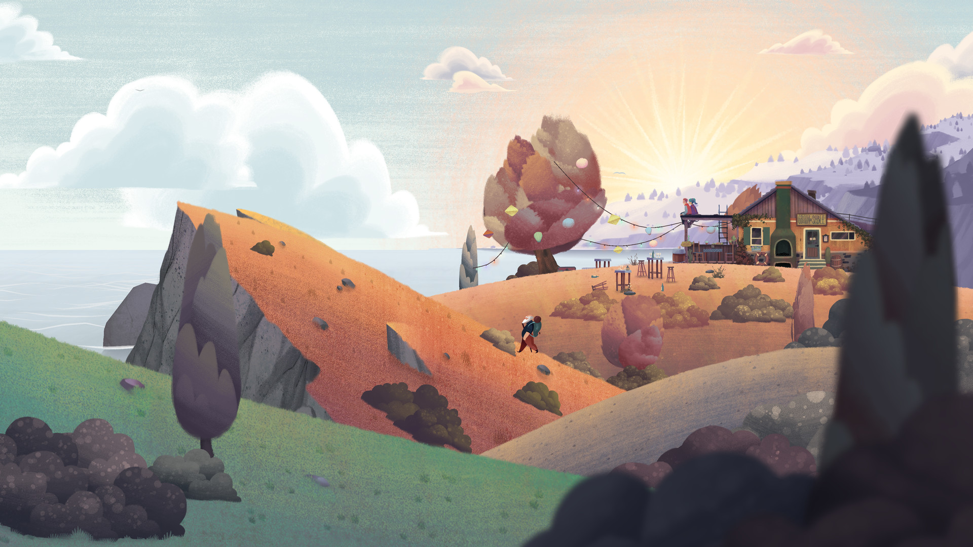 Скриншот: Old Man's Journey