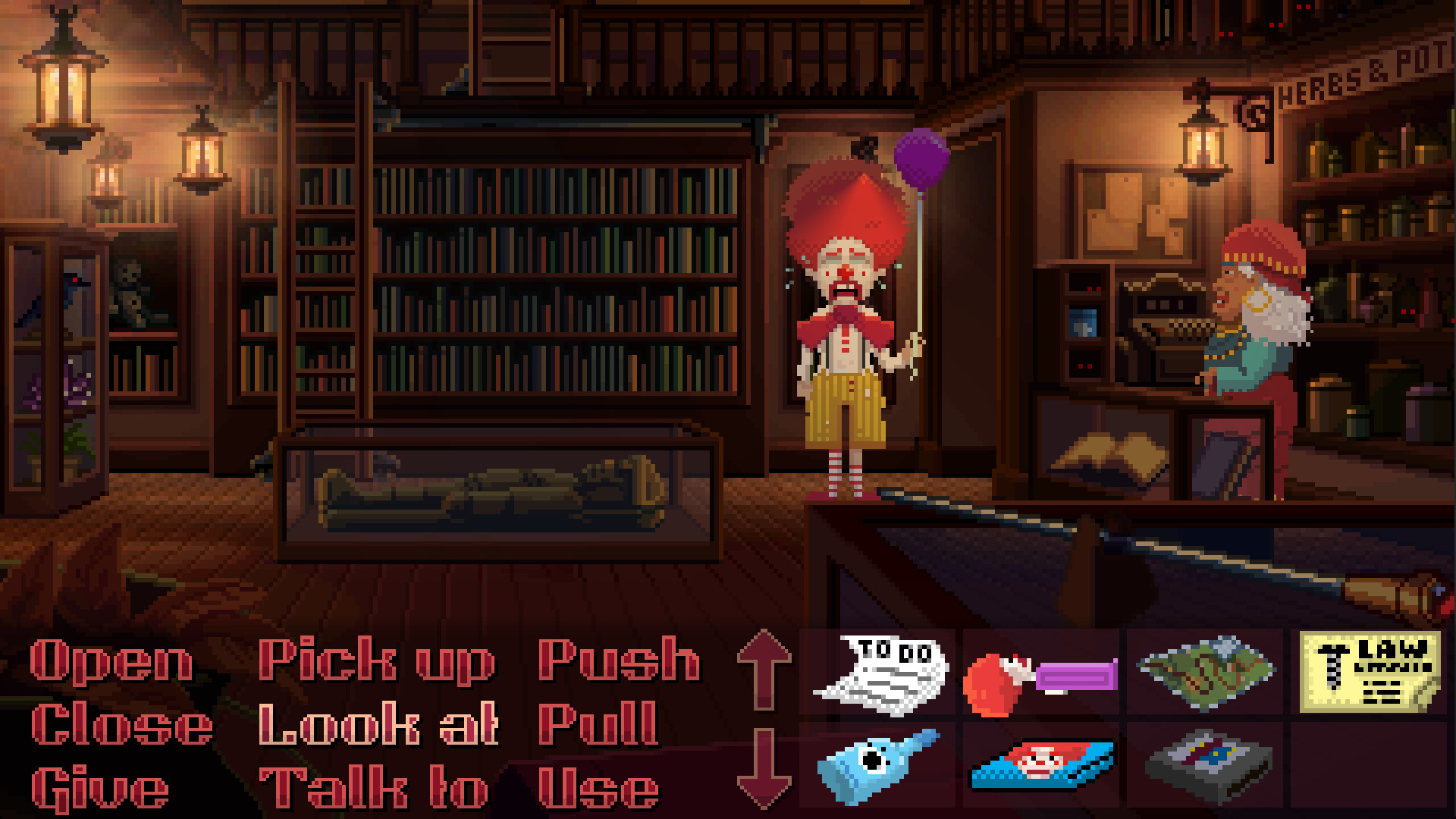 Скриншот: Thimbleweed Park™