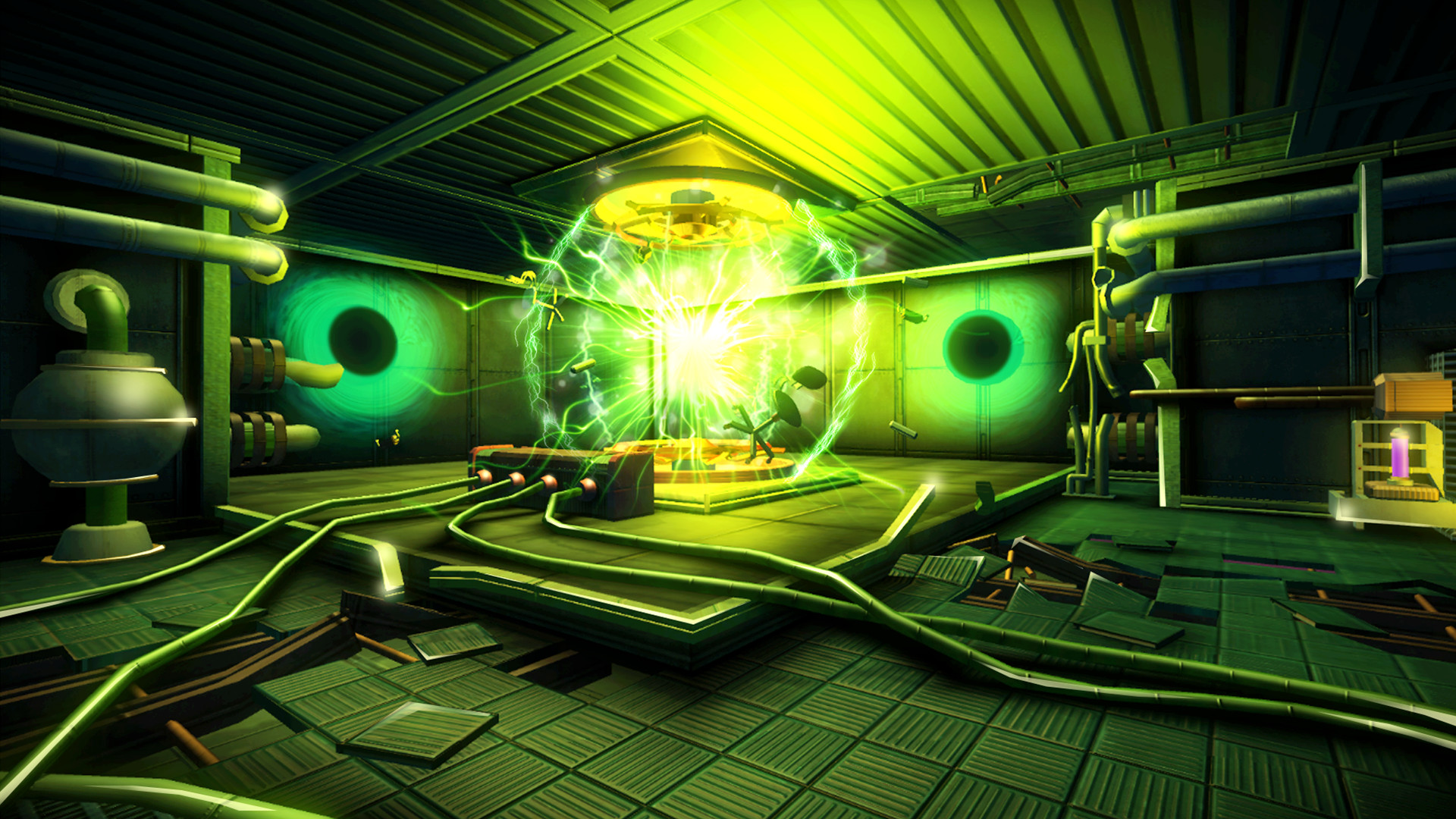 Скриншот: Escape Machine City: Airborne