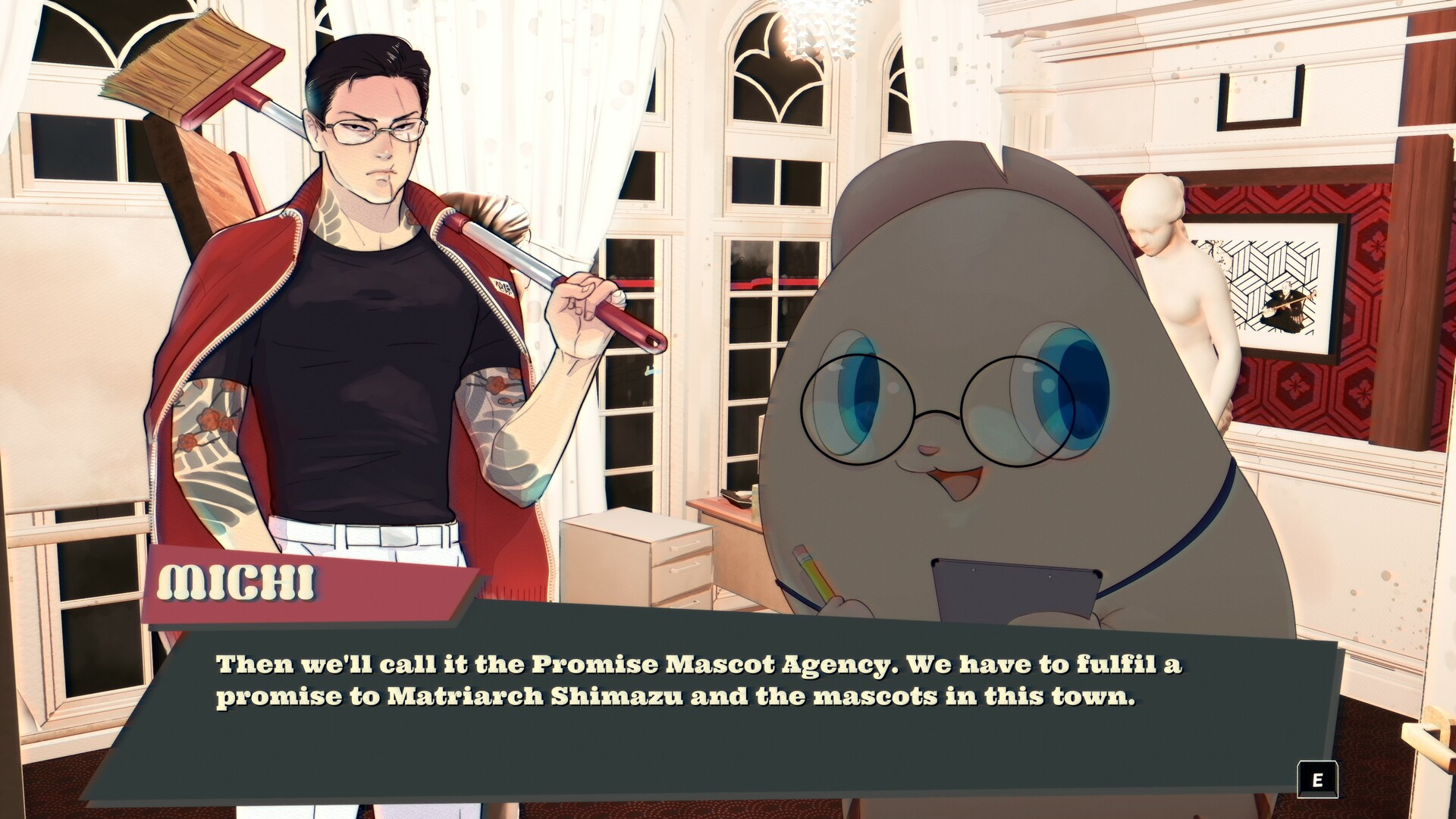 Скриншот: Promise Mascot Agency