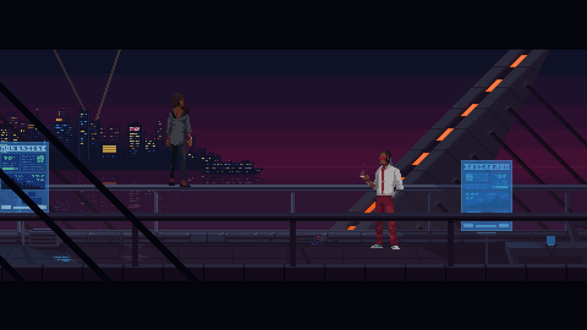 Скриншот: The Red Strings Club