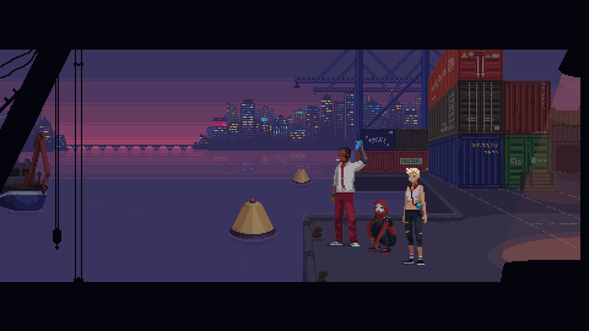 Скриншот: The Red Strings Club