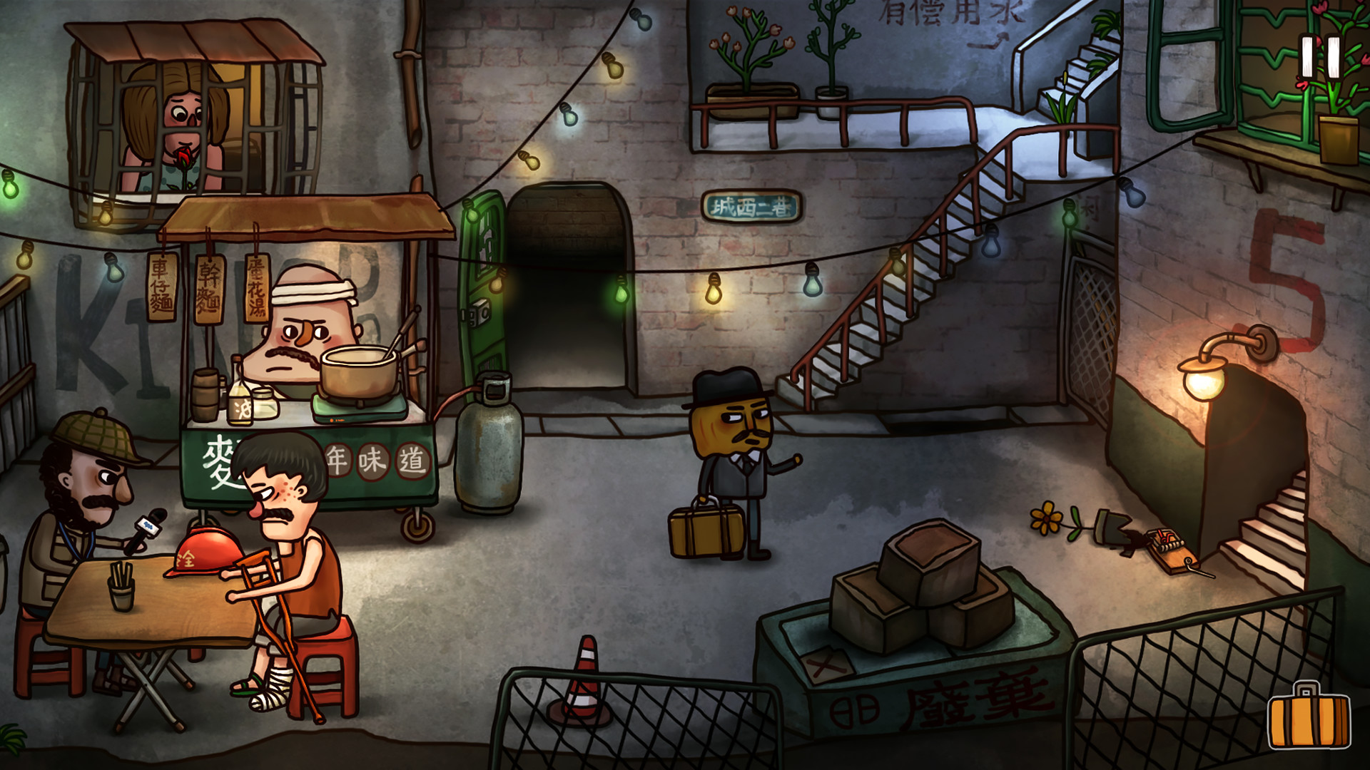 Скриншот: Mr. Pumpkin 2: Kowloon walled city