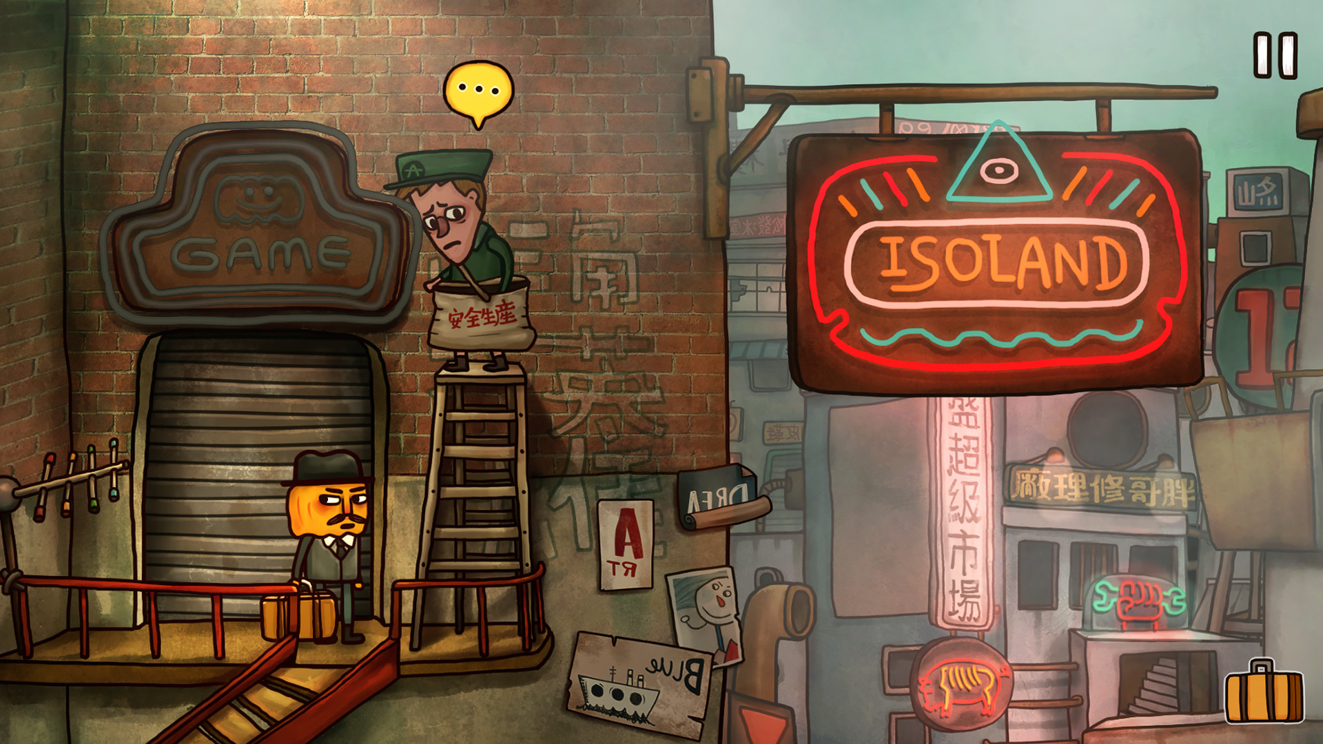 Скриншот: Mr. Pumpkin 2: Kowloon walled city