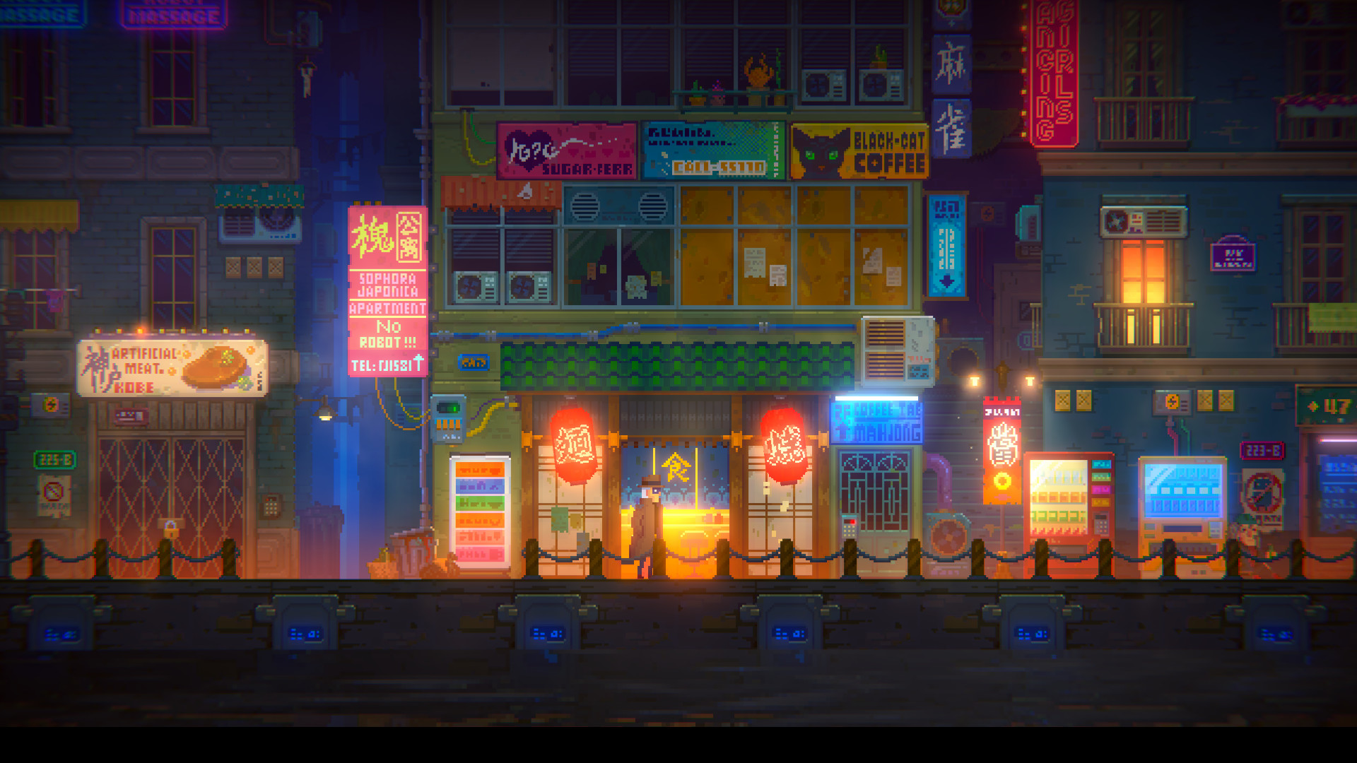 Скриншот: Tales of the Neon Sea