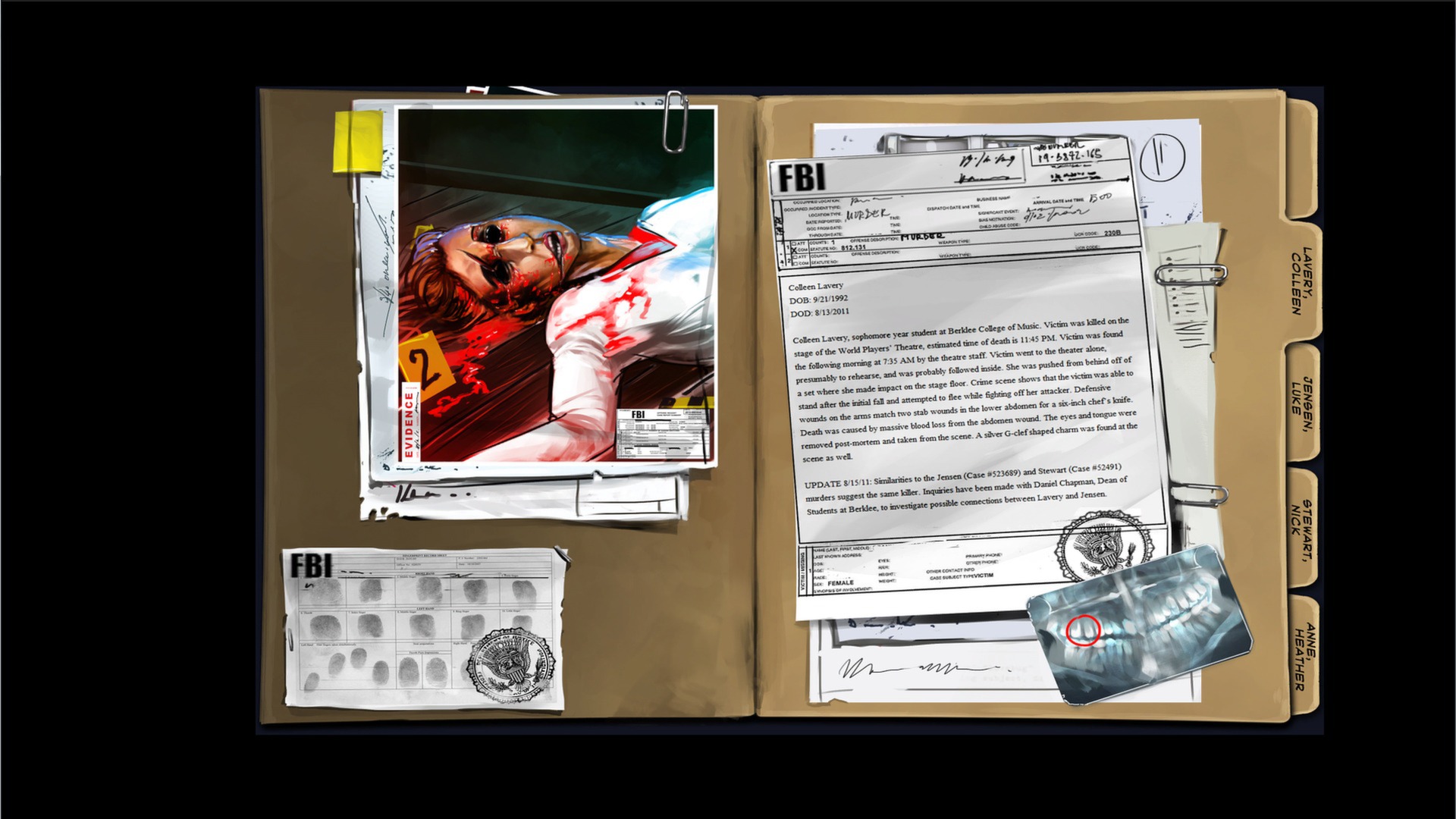 Скриншот: Cognition: An Erica Reed Thriller