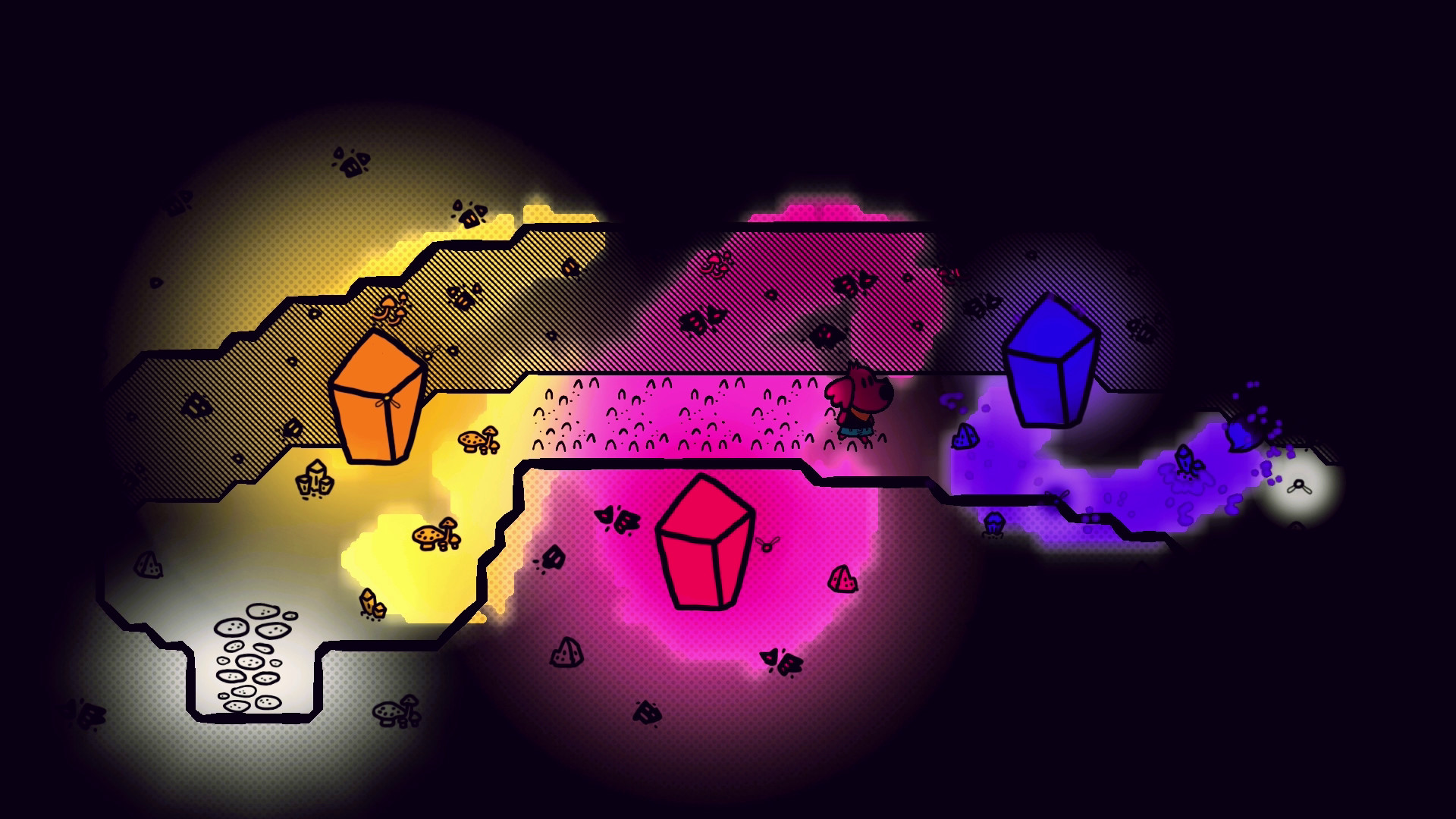 Скриншот: Chicory: A Colorful Tale