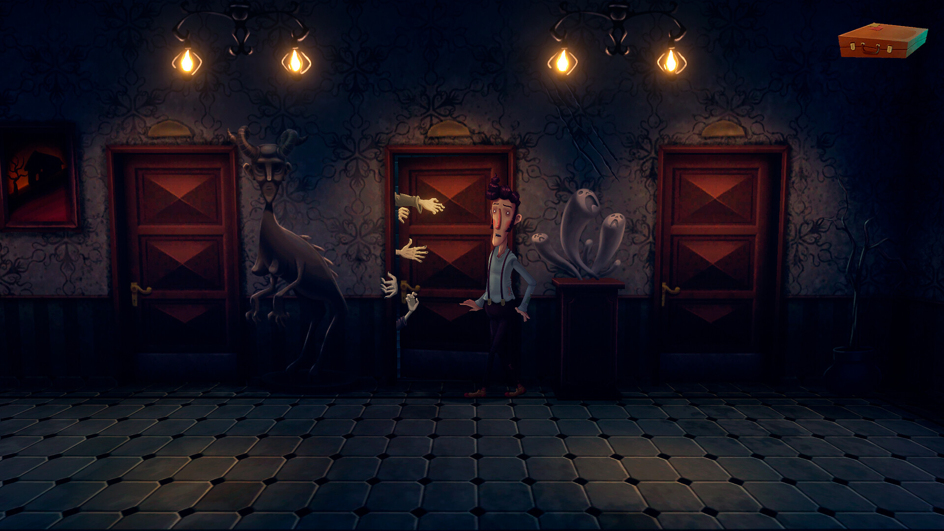 Скриншот: Slender Threads