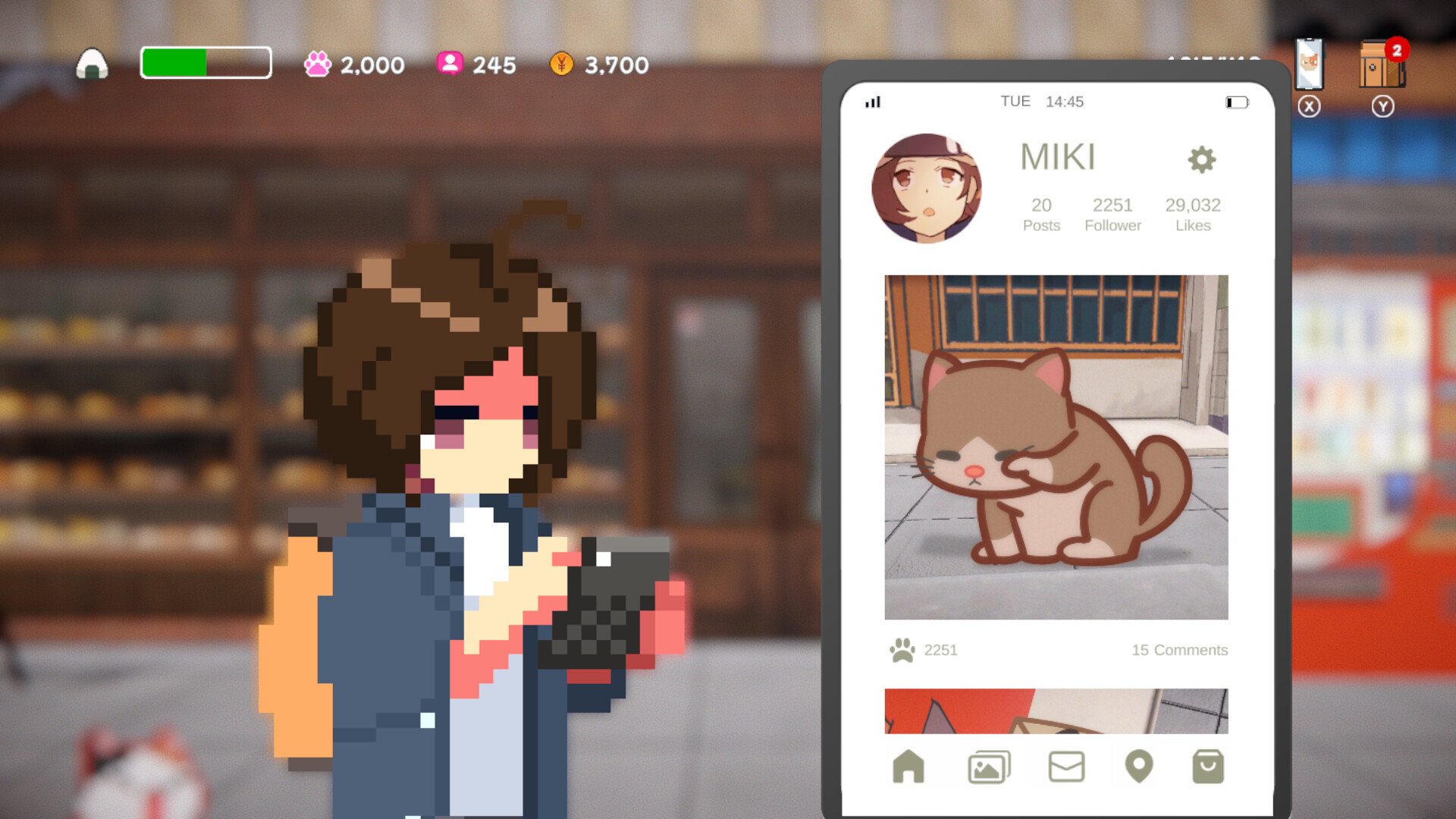 Скриншот: Neko Odyssey