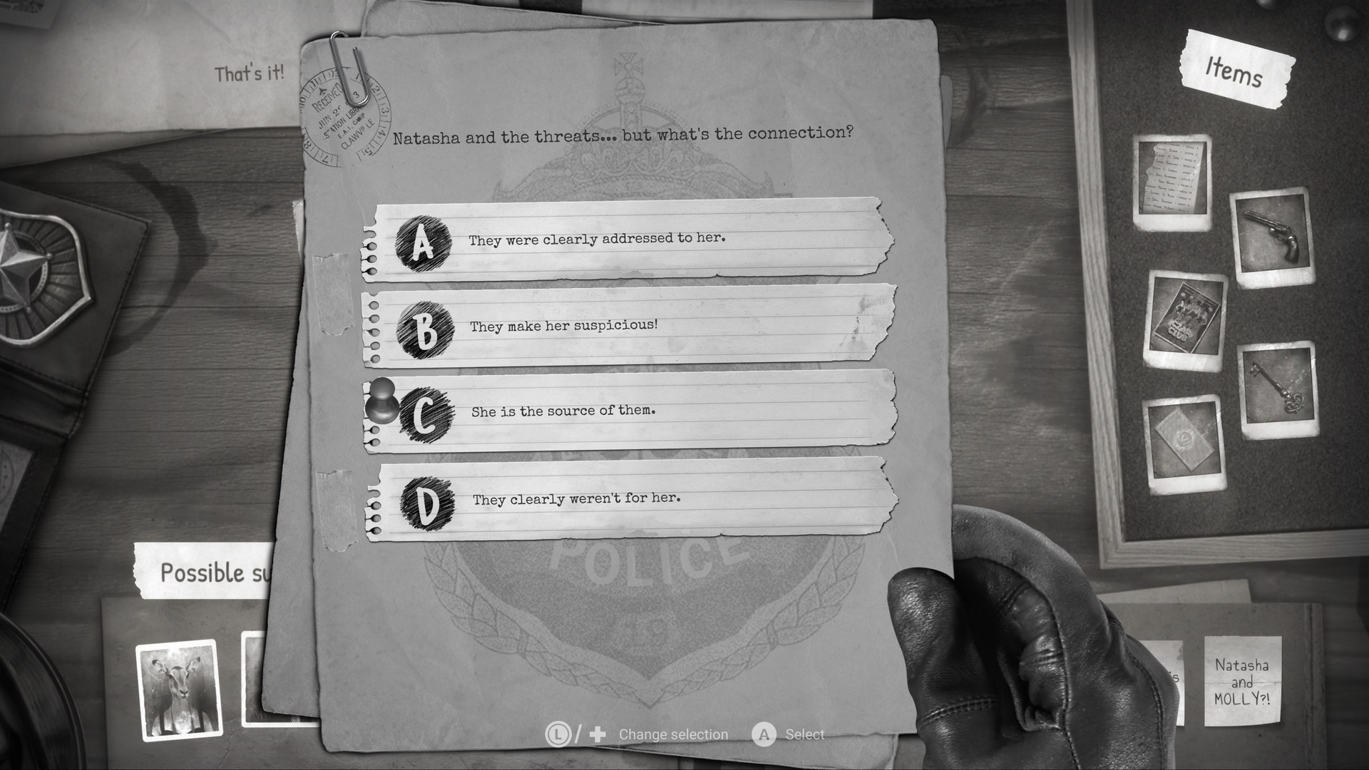 Скриншот: Chicken Police - Paint it RED!