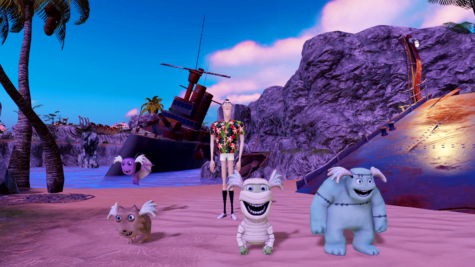 Скриншот: Hotel Transylvania 3: Monsters Overboard