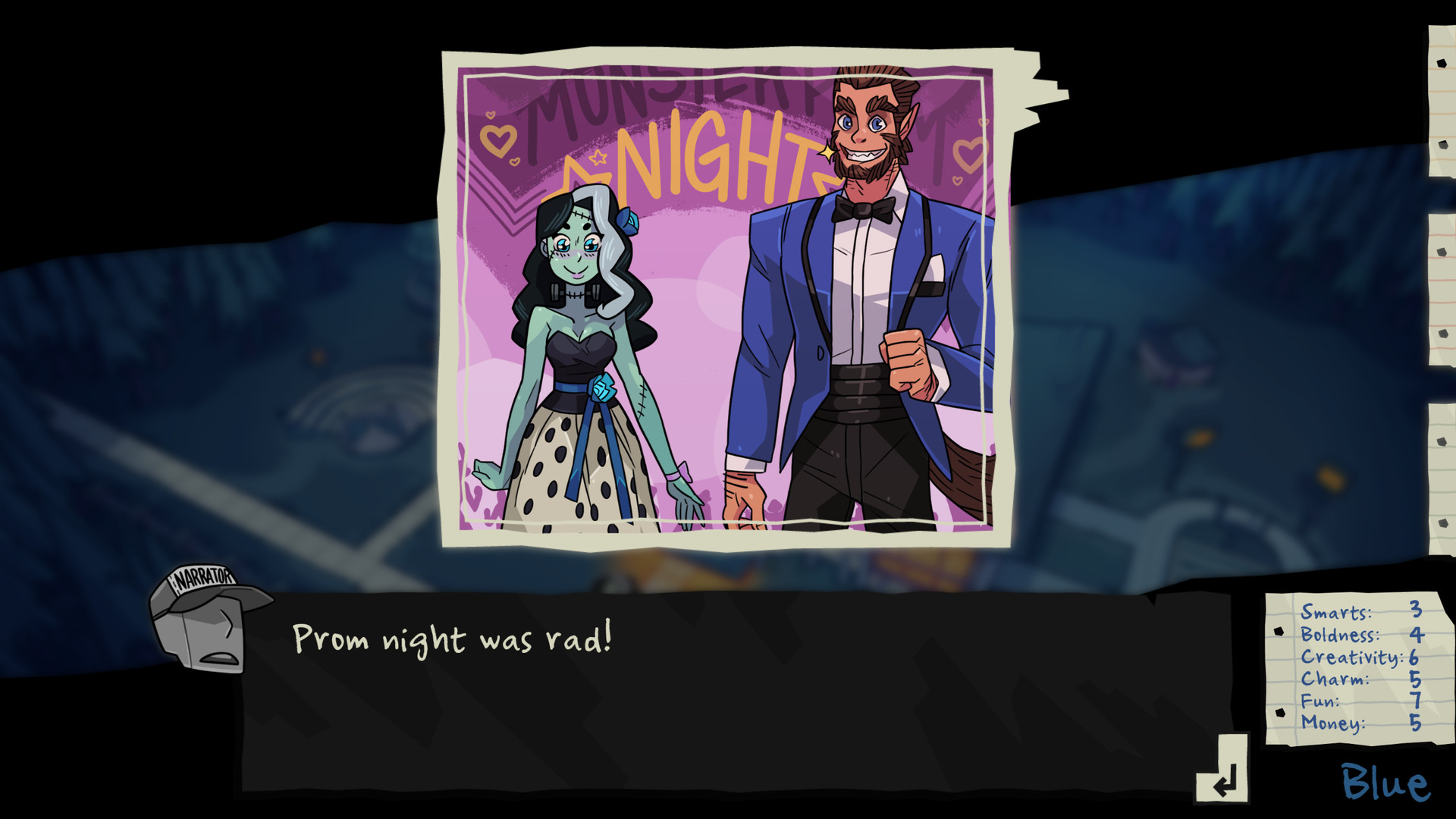 Скриншот: Monster Prom