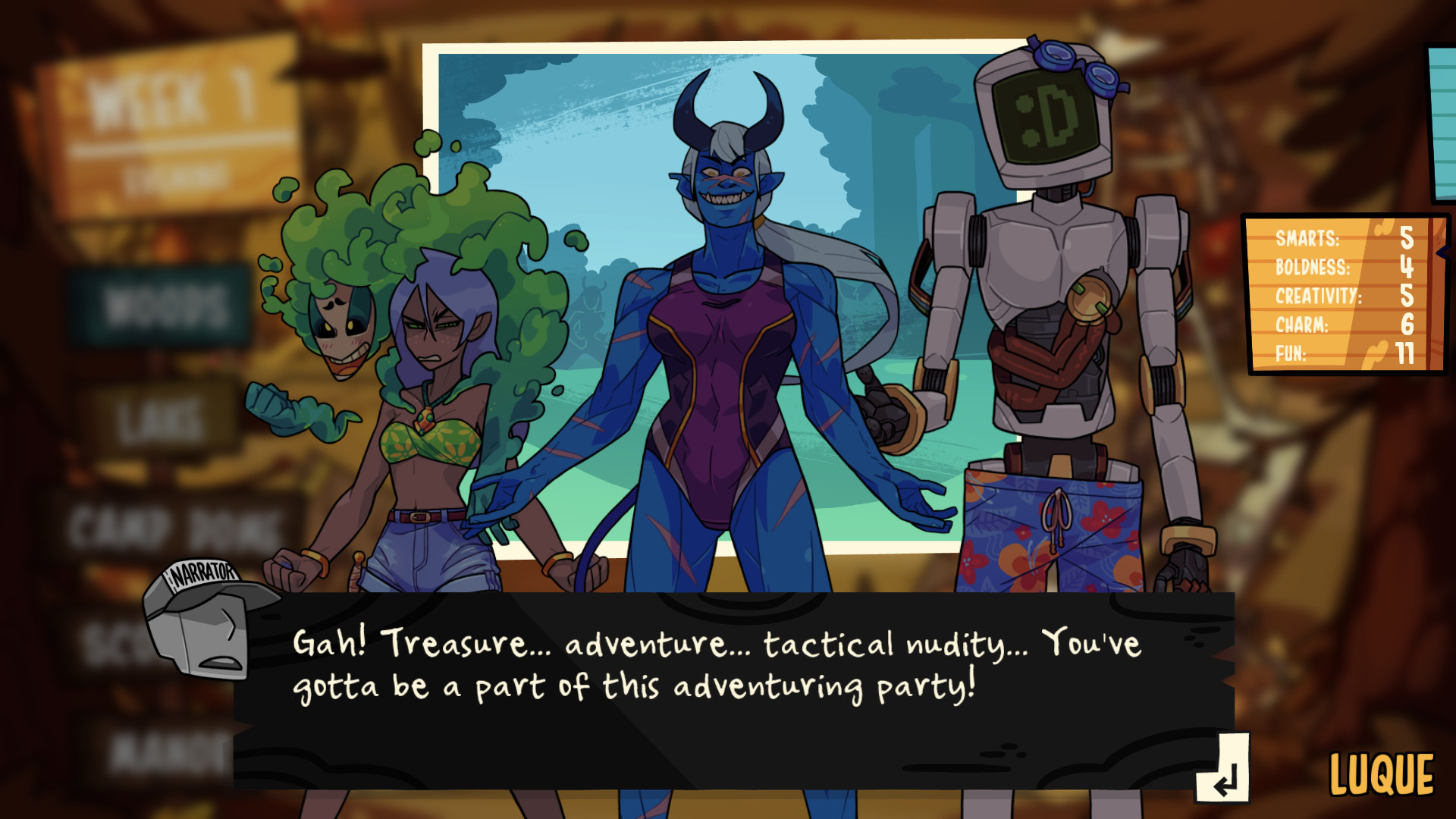 Скриншот: Monster Prom 2: Monster Camp