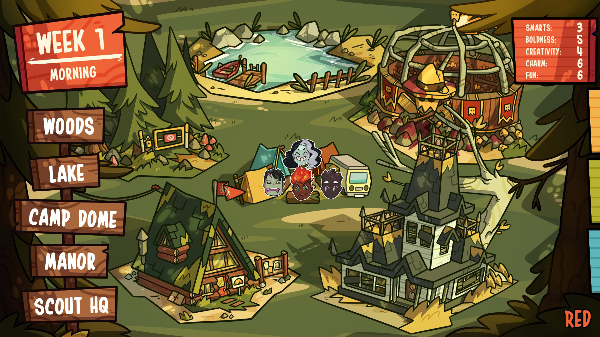 Скриншот: Monster Prom 2: Monster Camp