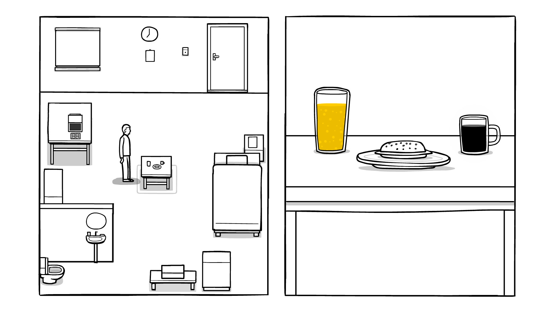 Скриншот: The White Door