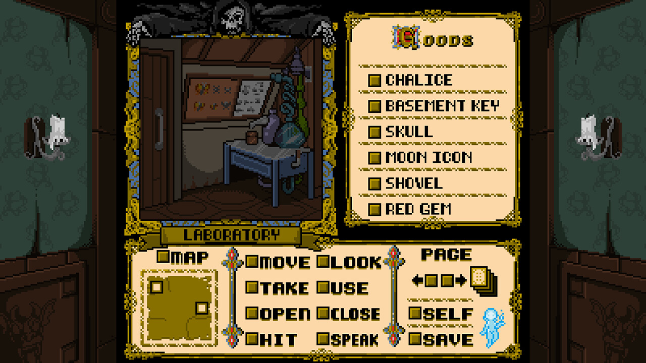 Скриншот: Beyond Shadowgate