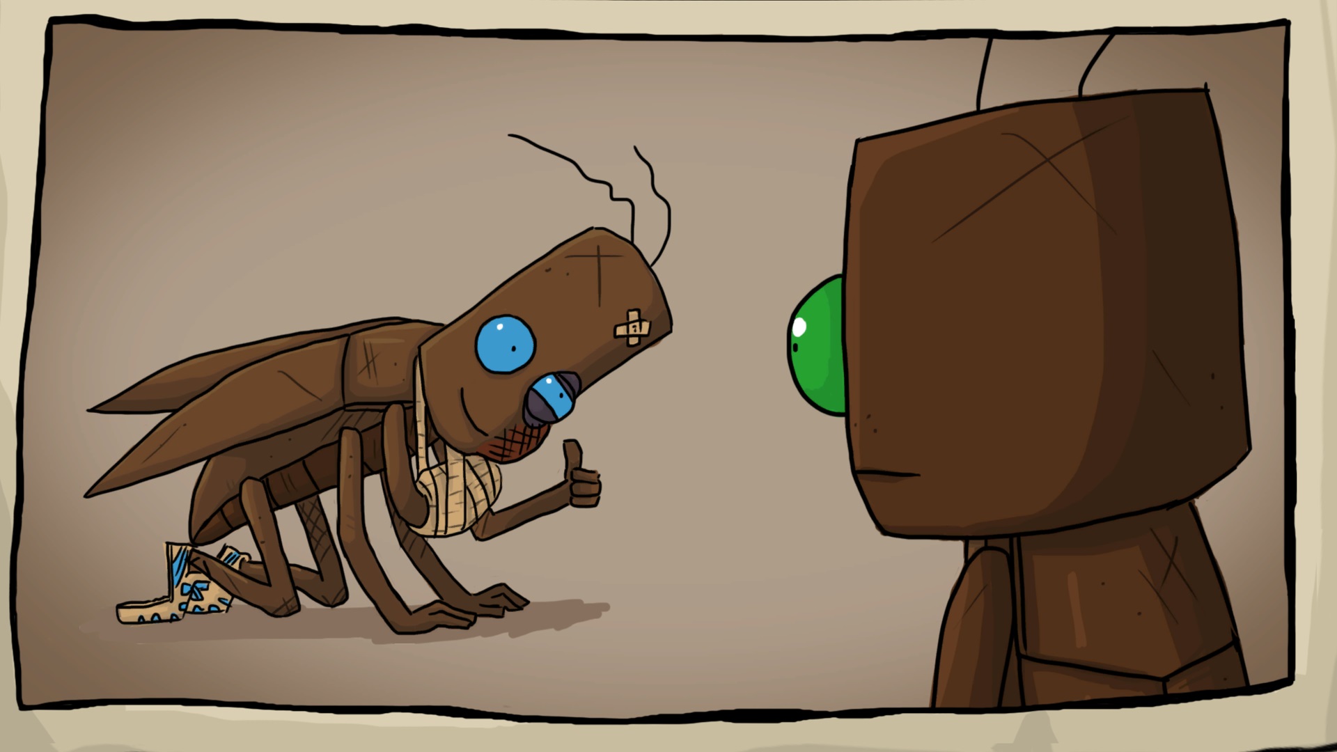 Скриншот: Journey of a Roach