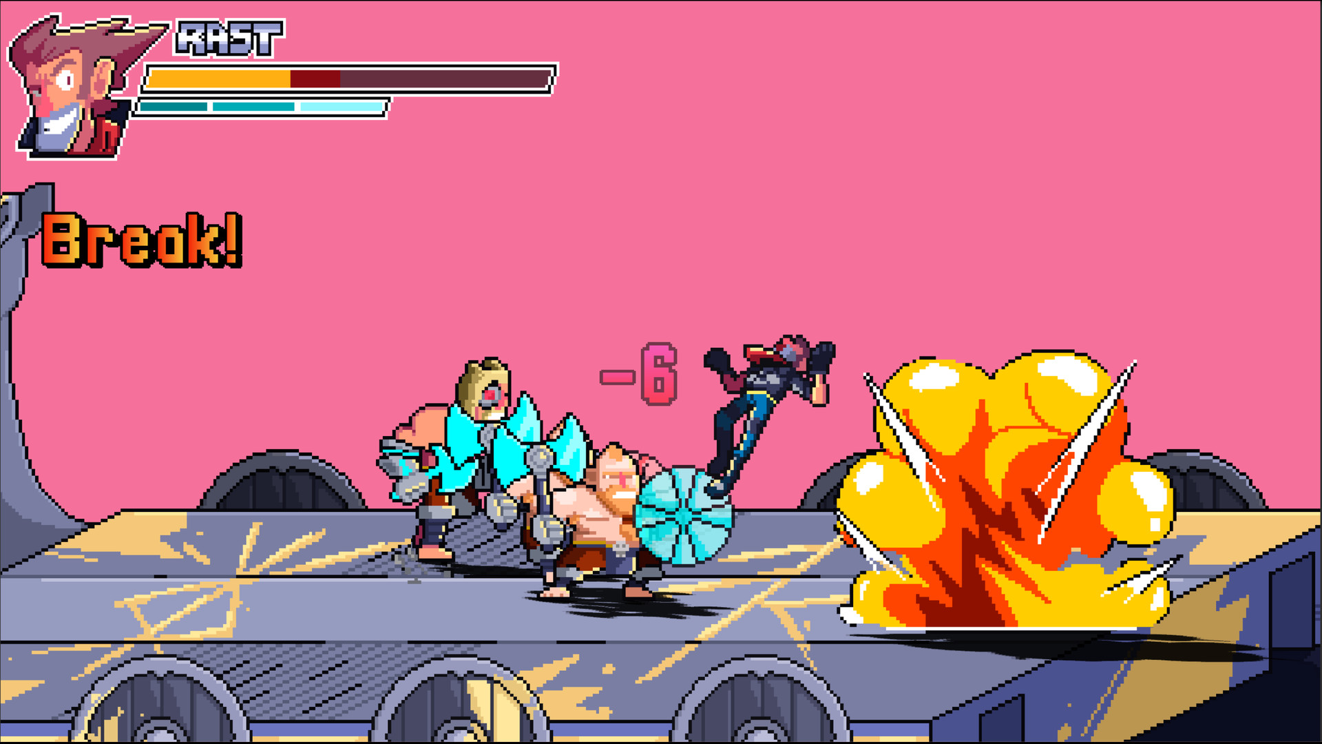Скриншот: Scrap Riders