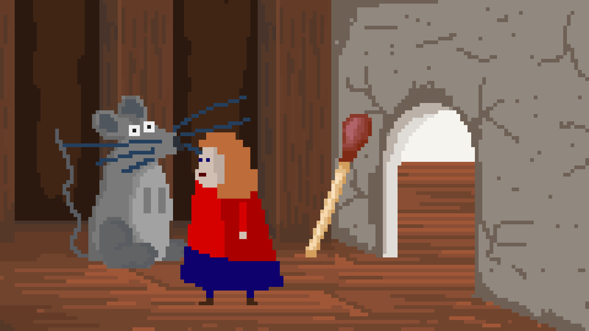 Скриншот: McPixel 3