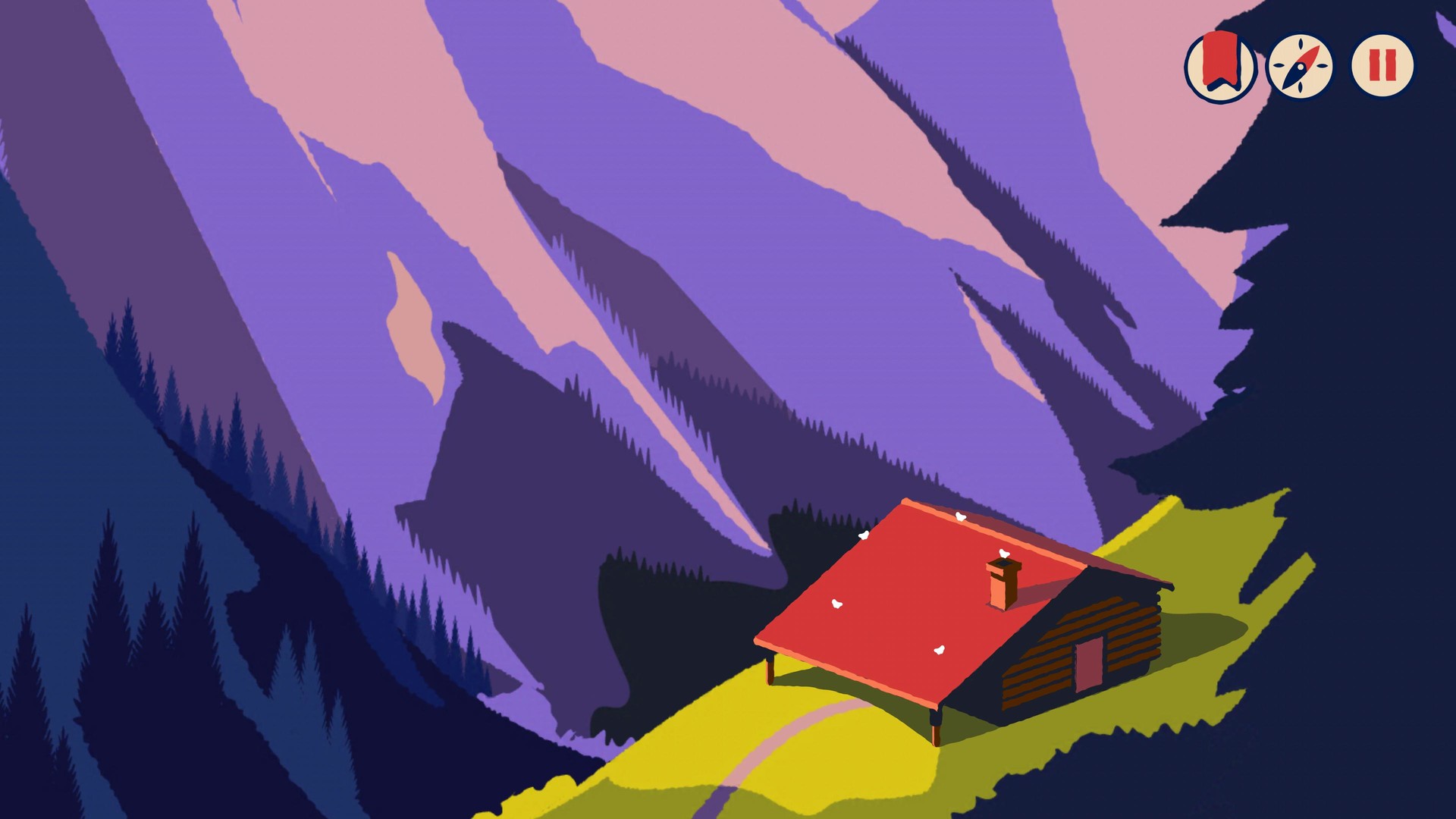 Скриншот: Over the Alps