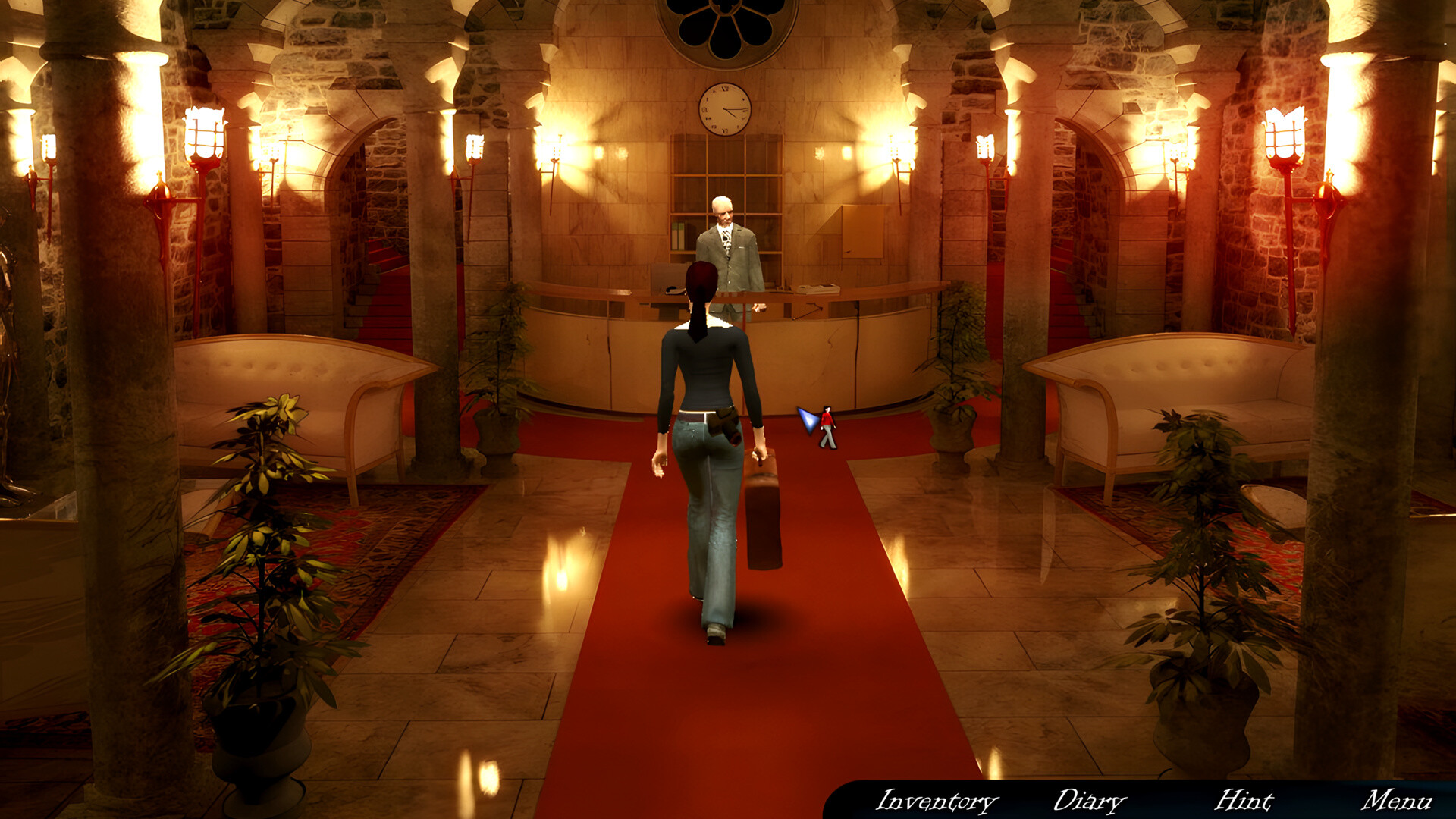 Скриншот: Brightstone Mysteries: Paranormal Hotel (Hotel Collector's Edition)