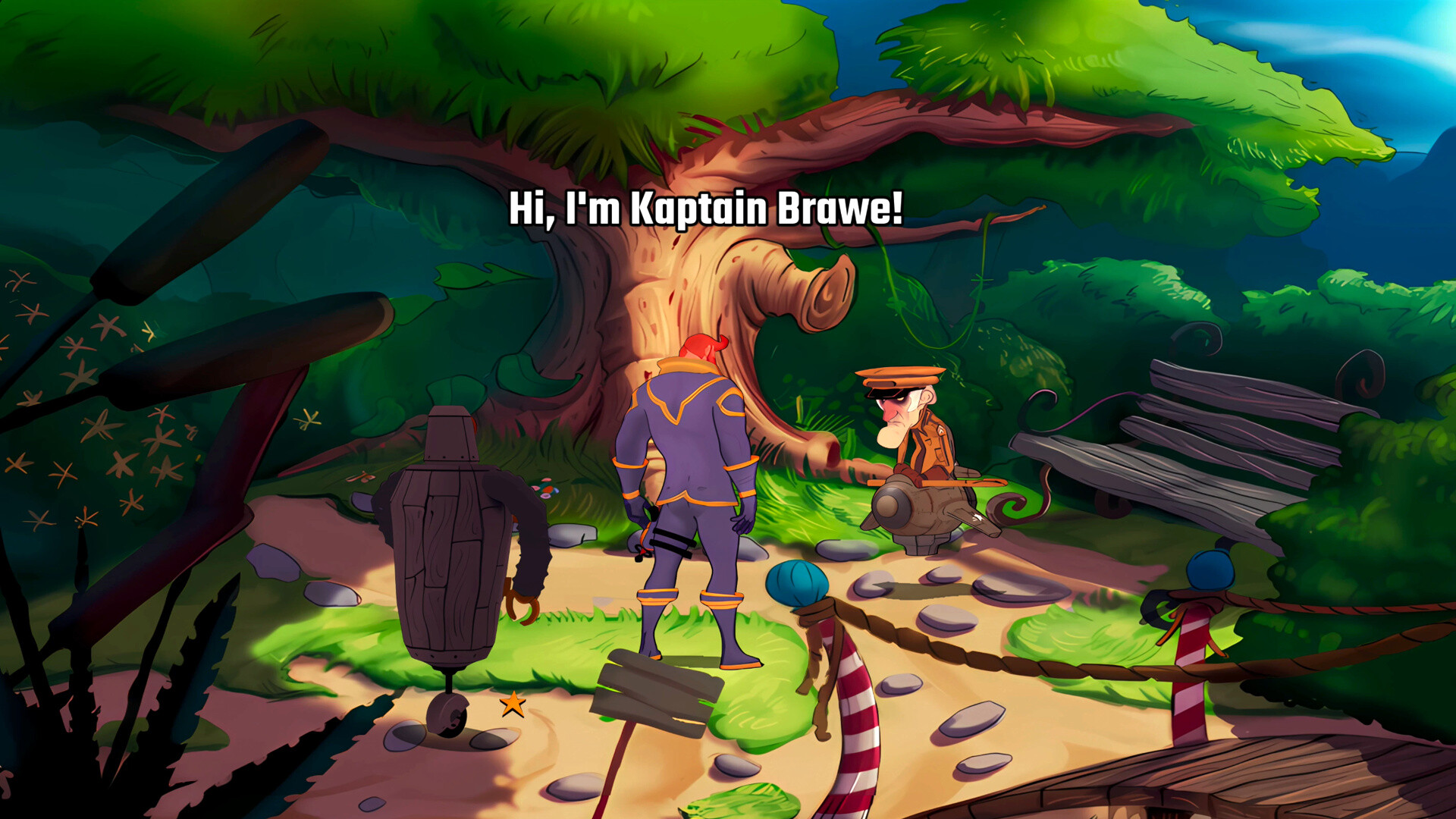 Скриншот: Kaptain Brawe: A Brawe New World