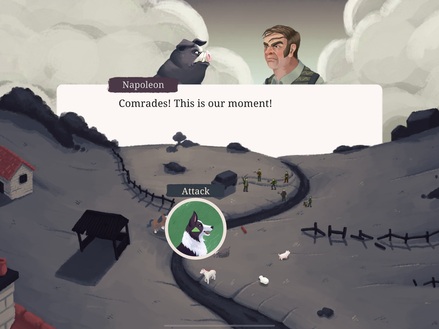 Скриншот: Orwell's Animal Farm