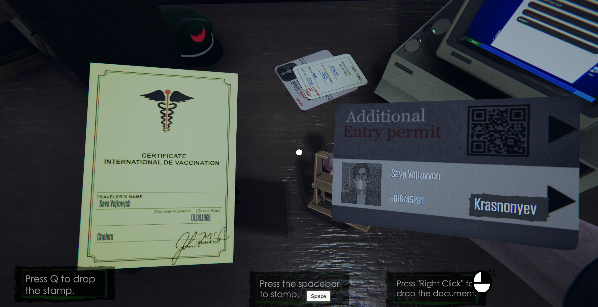 Скриншот: Border Officer
