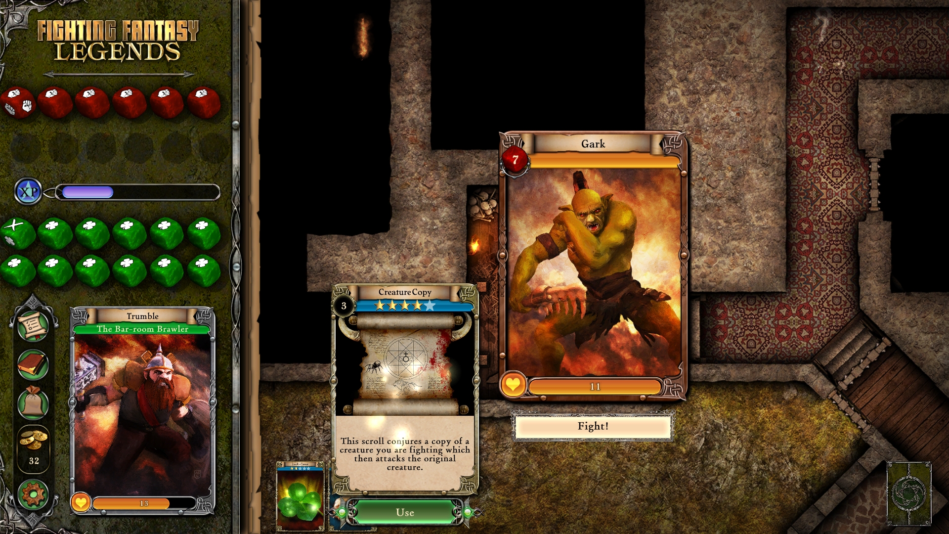 Скриншот: Fighting Fantasy Legends