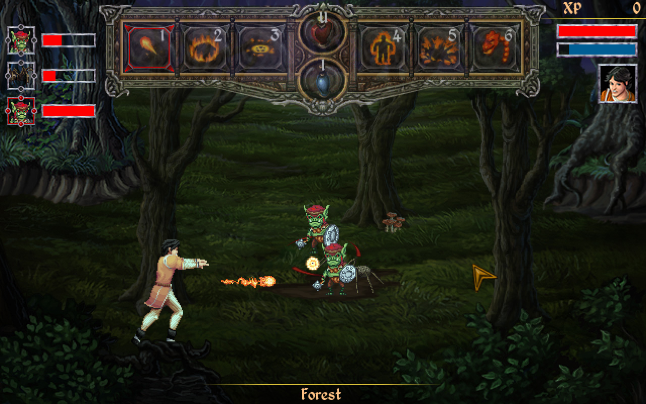Скриншот: Mage's Initiation: Reign of the Elements