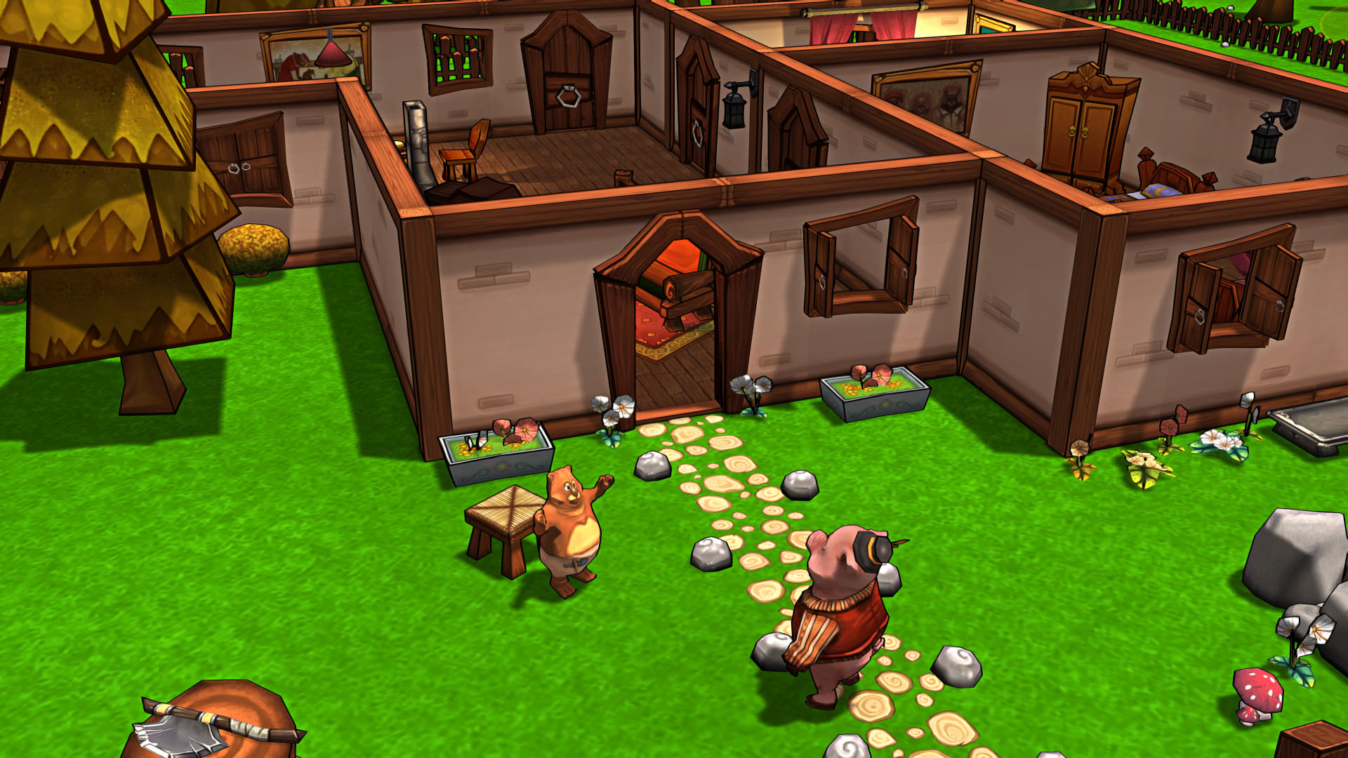 Скриншот: Adventurezator: When Pigs Fly