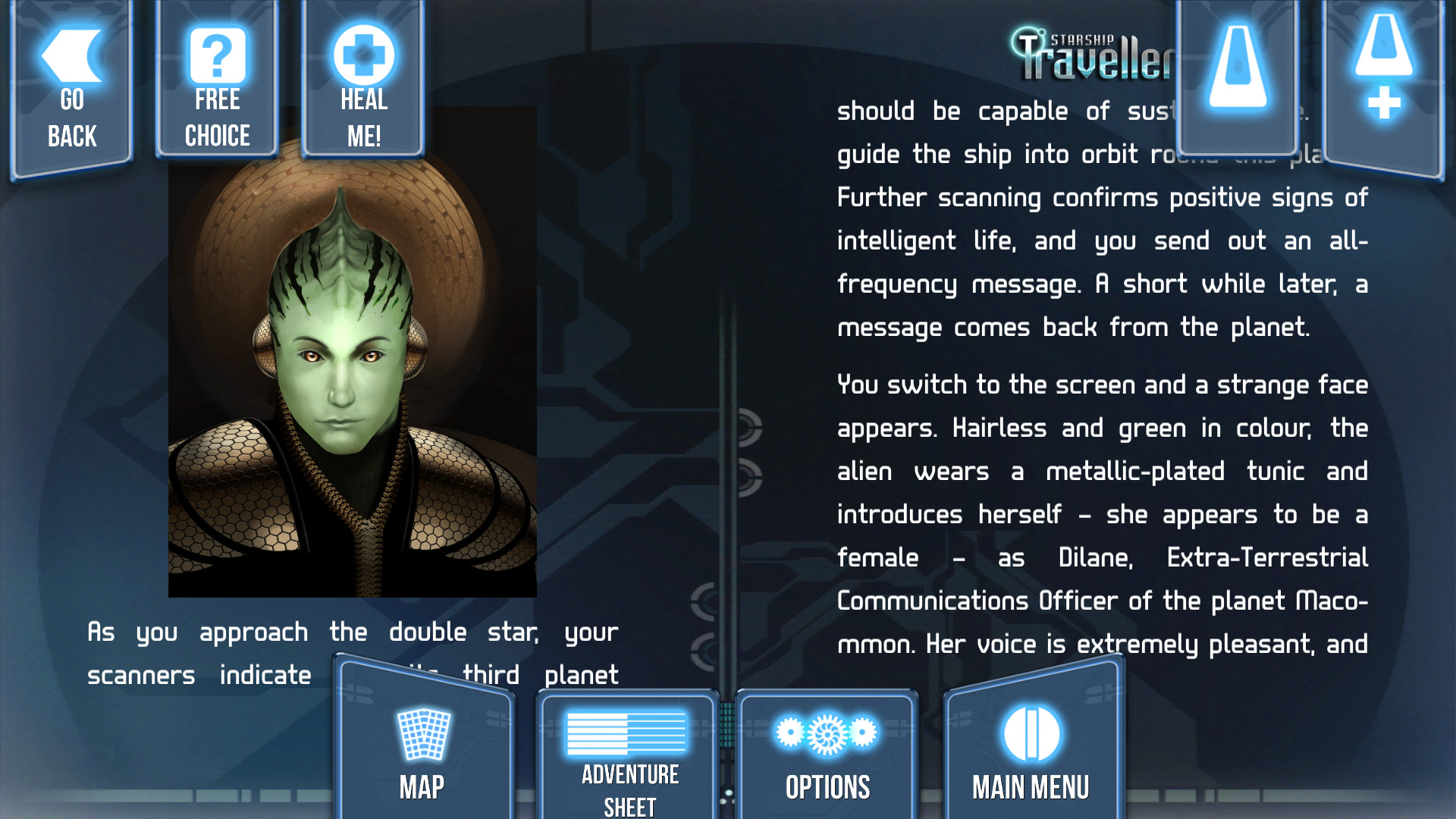 Скриншот: Starship Traveller (Standalone)