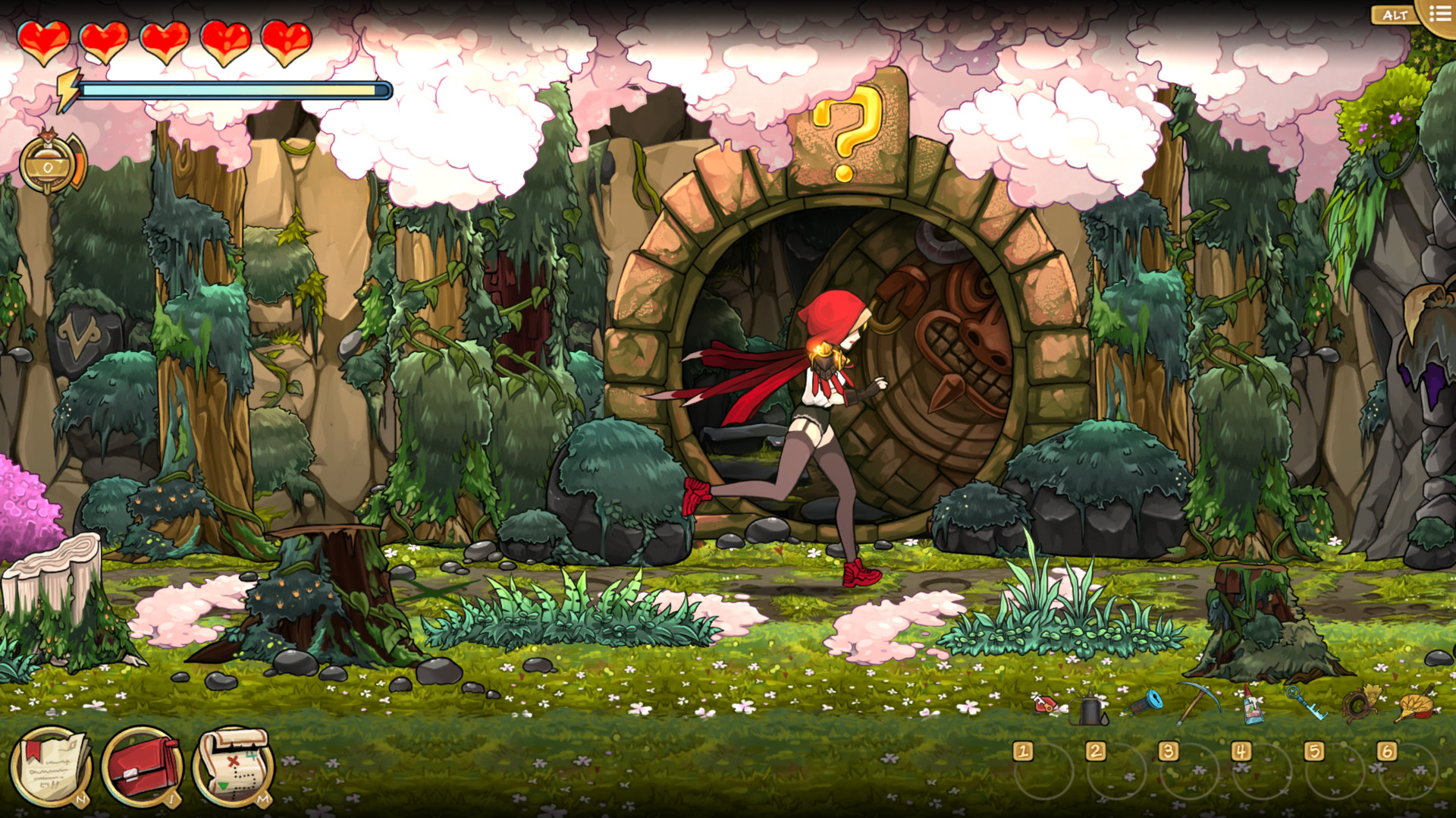 Скриншот: Scarlet Hood and the Wicked Wood
