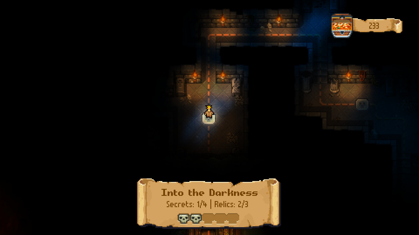 Скриншот: Courier of the Crypts