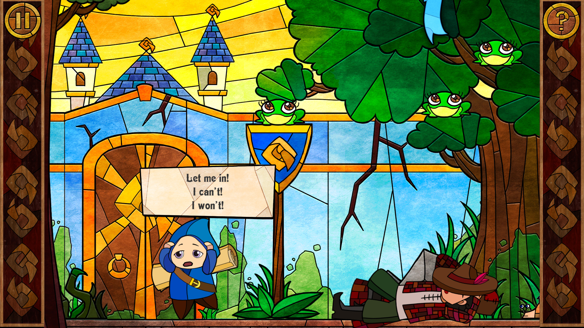 Скриншот: Message Quest