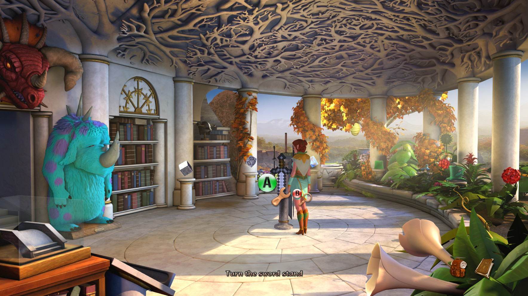 Скриншот: The Book of Unwritten Tales 2