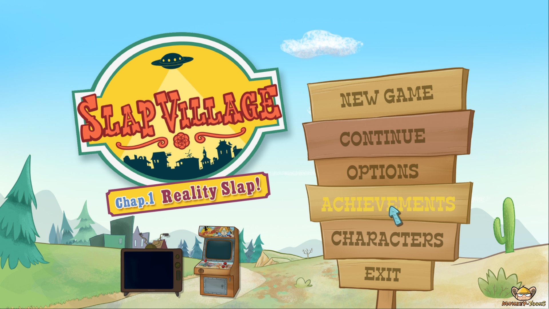 Скриншот: Slap Village: Reality Slap