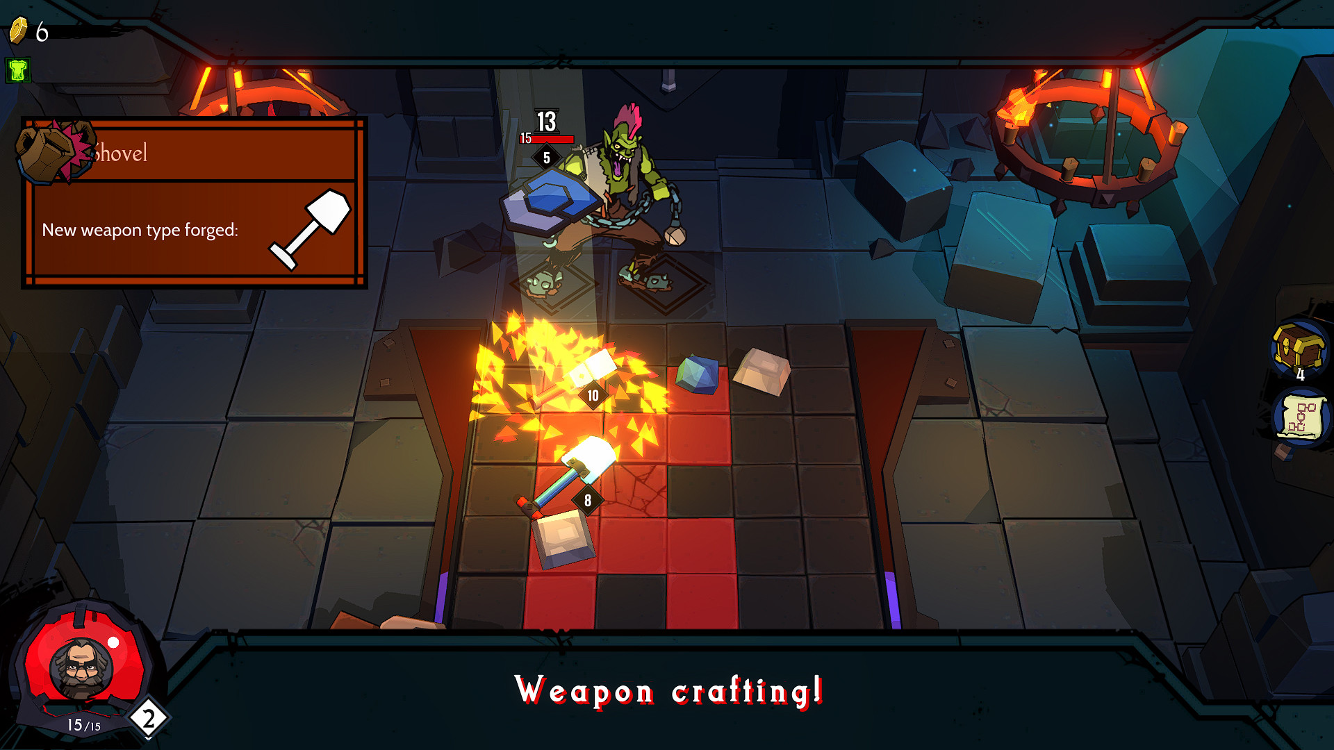 Скриншот: Puzzle Forge Dungeon