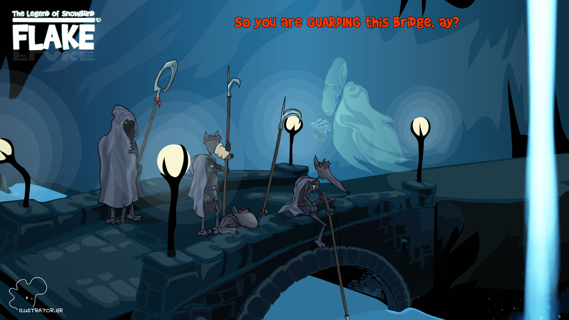 Скриншот: FLAKE The Legend of Snowblind