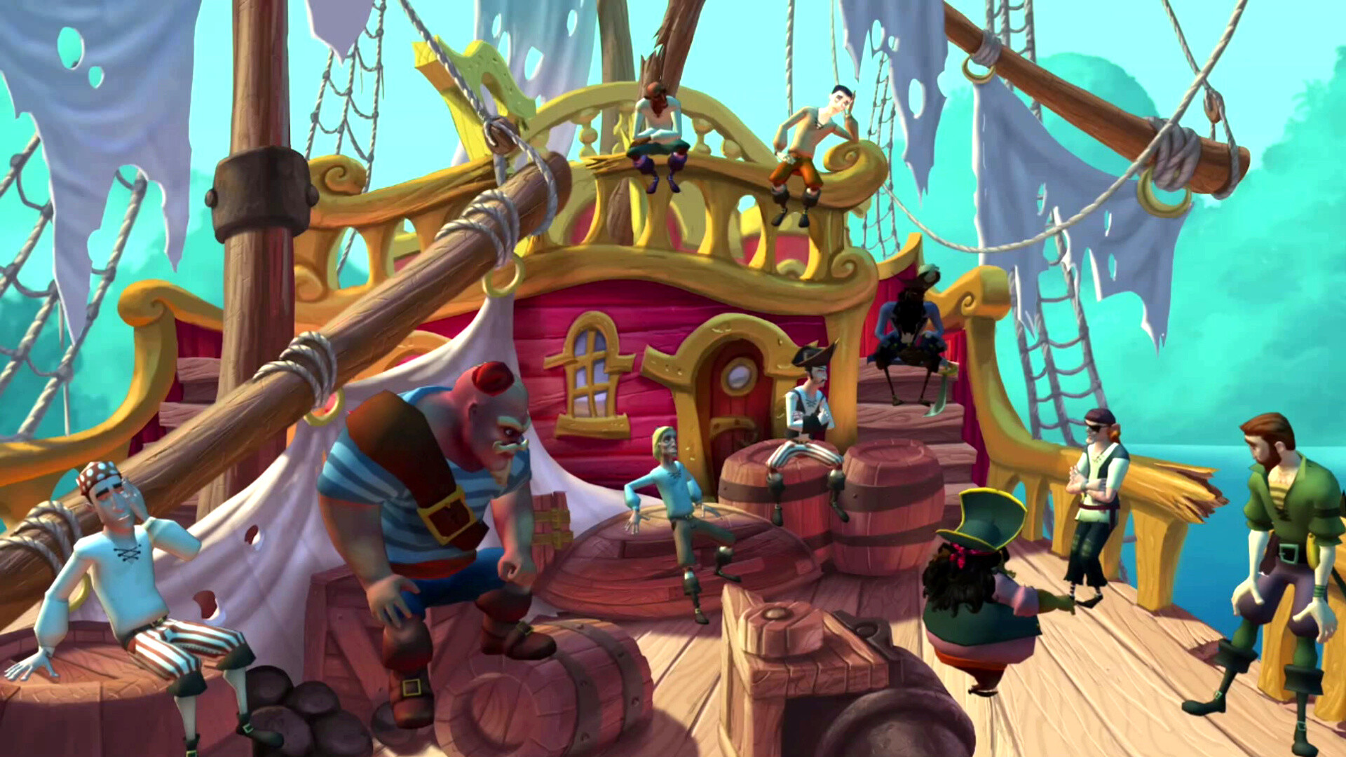 Скриншот: Duke Grabowski: Mighty Swashbuckler
