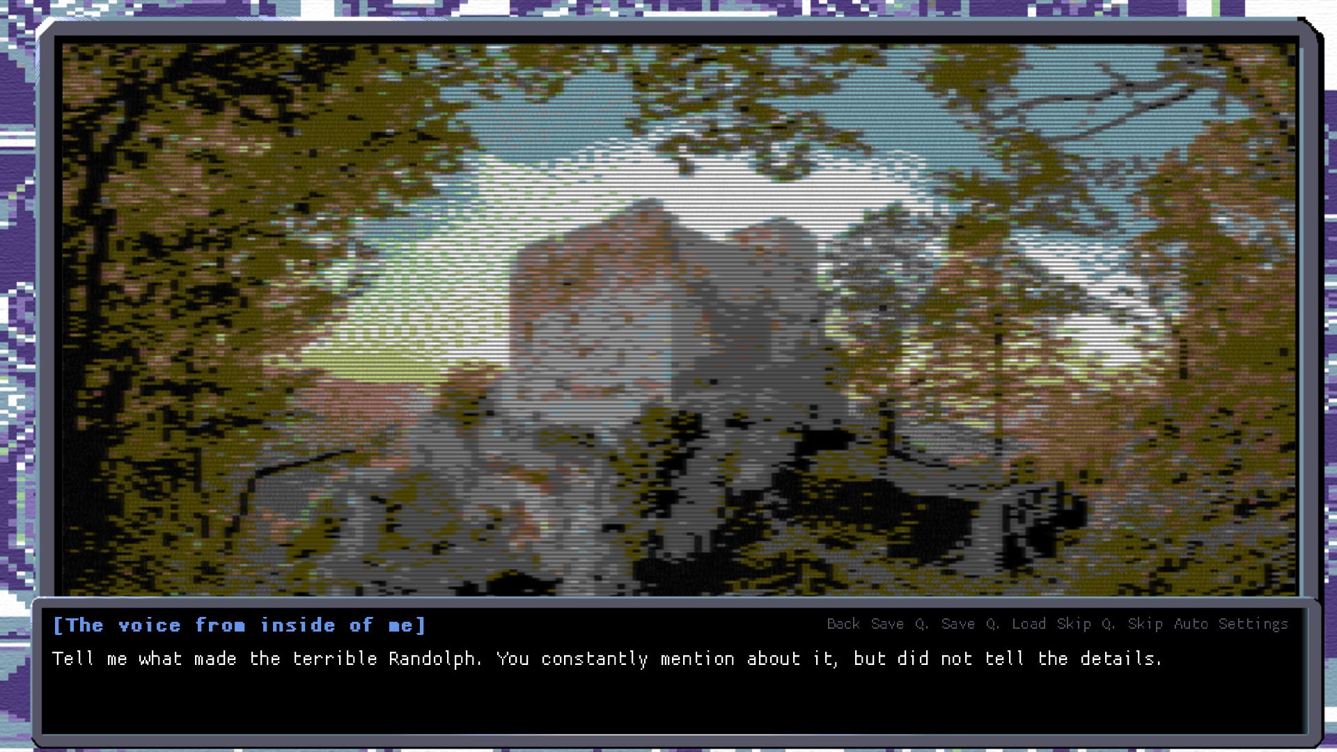 Скриншот: Cyber City 2157: The Visual Novel