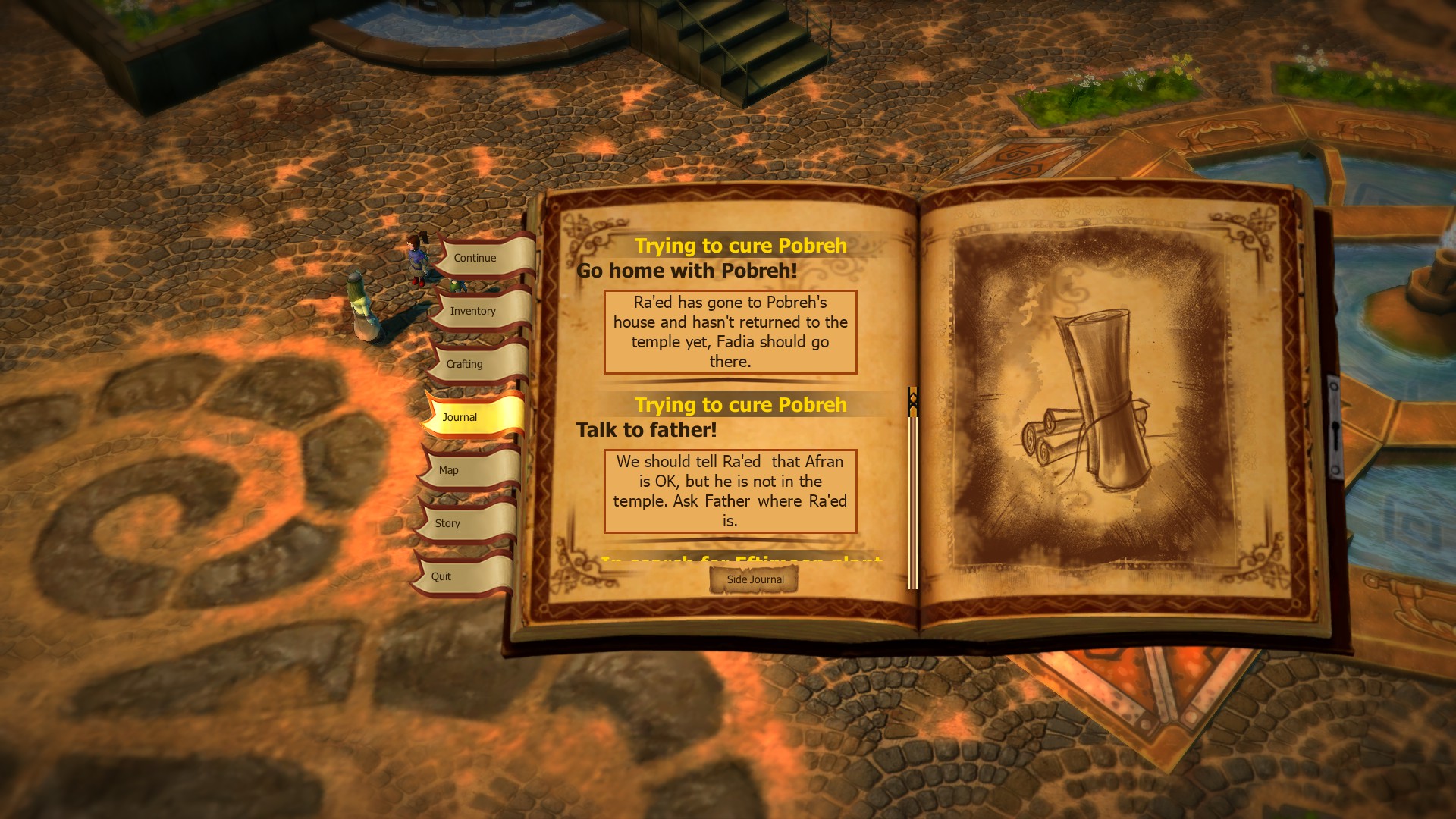 Скриншот: Parvaneh: Legacy of the Light's Guardians