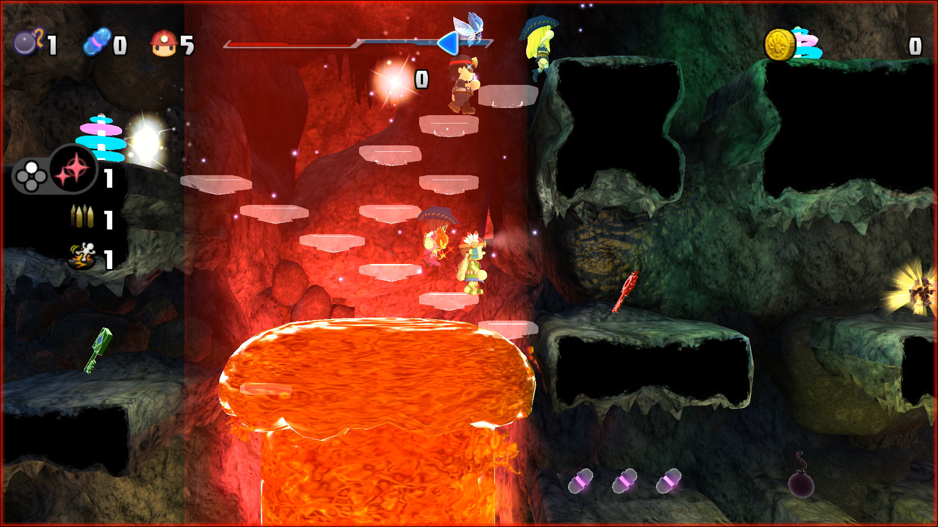 Скриншот: Spelunker Party!
