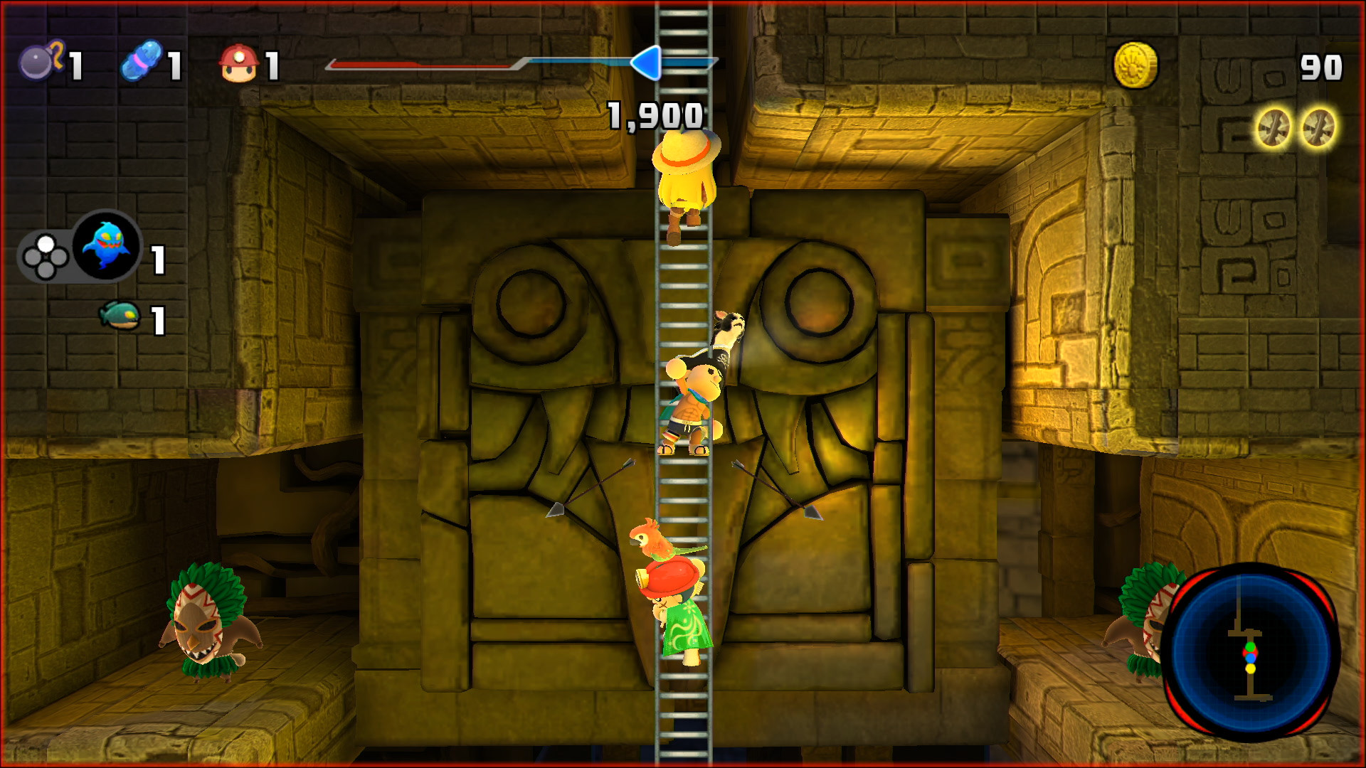 Скриншот: Spelunker Party!