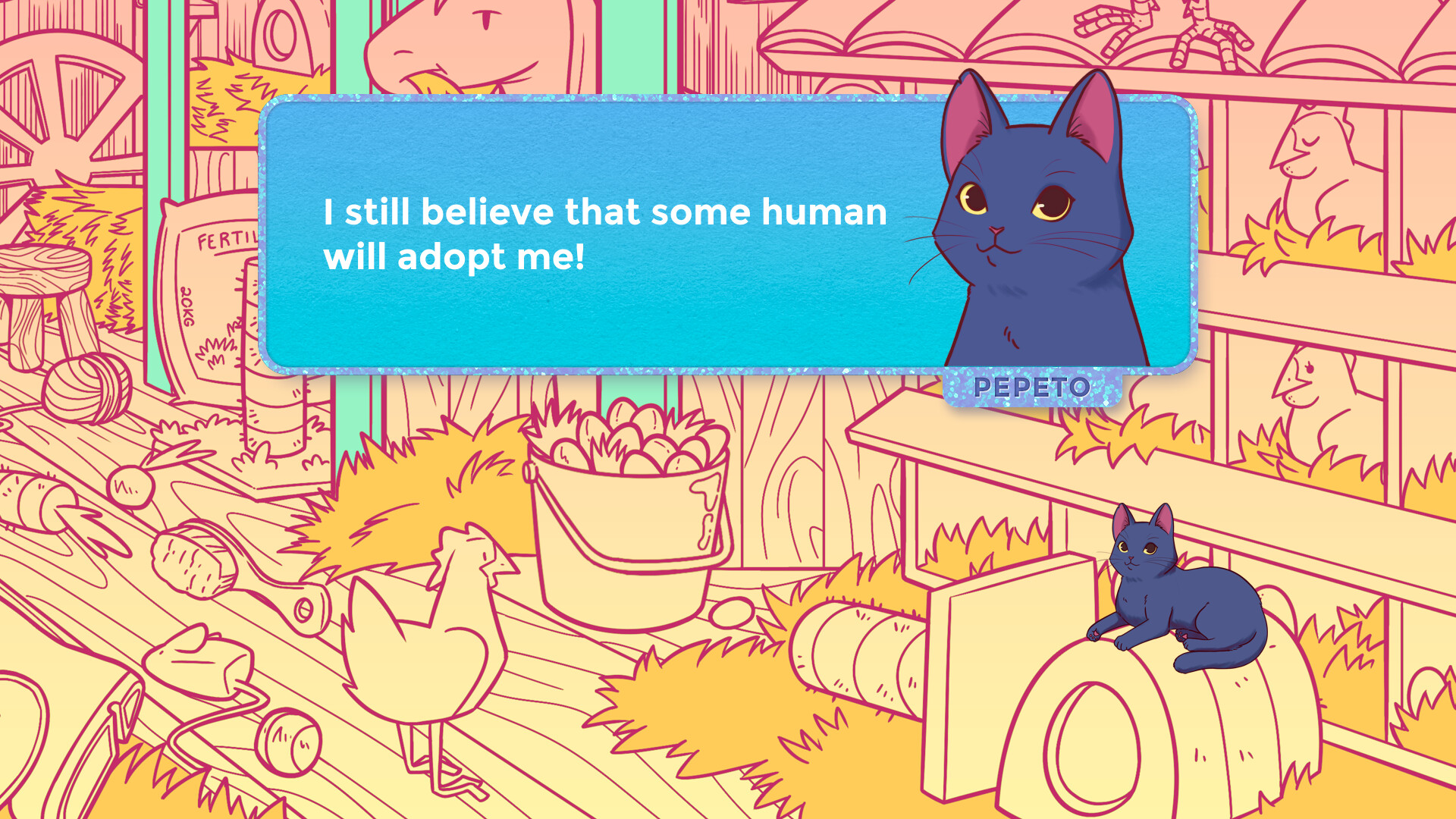 Скриншот: A Shelter Full of Cats