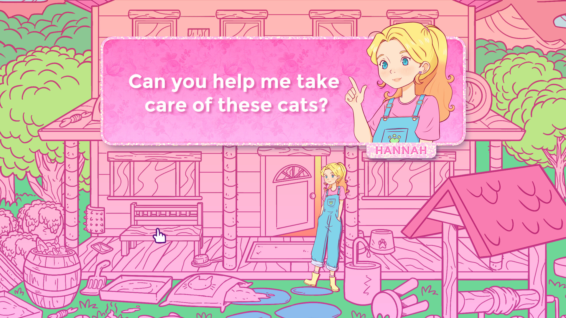 Скриншот: A Shelter Full of Cats