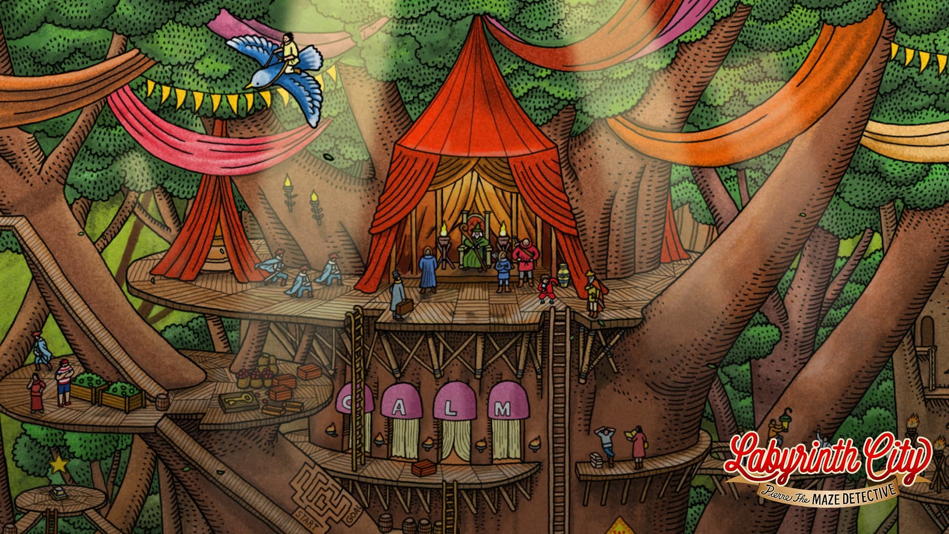 Скриншот: Labyrinth City: Pierre the Maze Detective