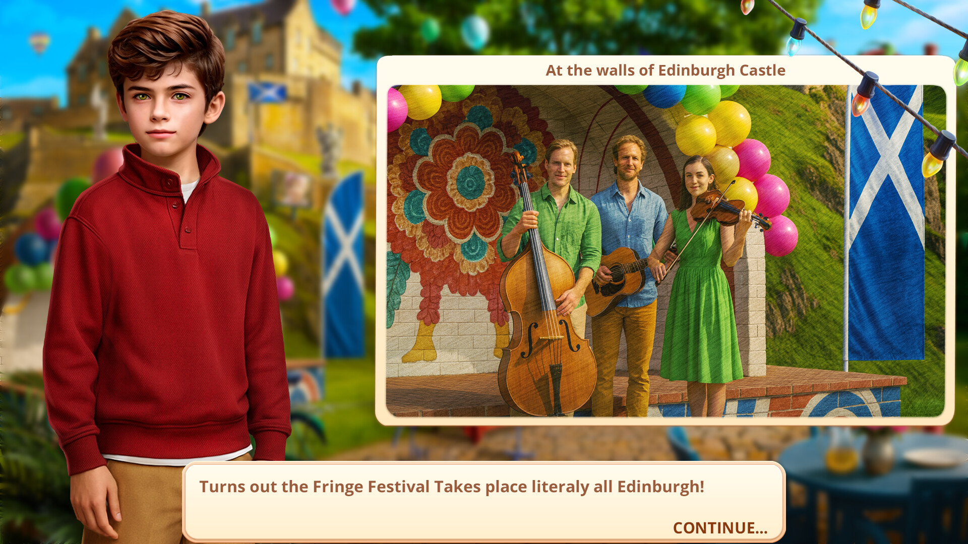 Скриншот: Festival Journey: Highland Dreams Collector's Edition