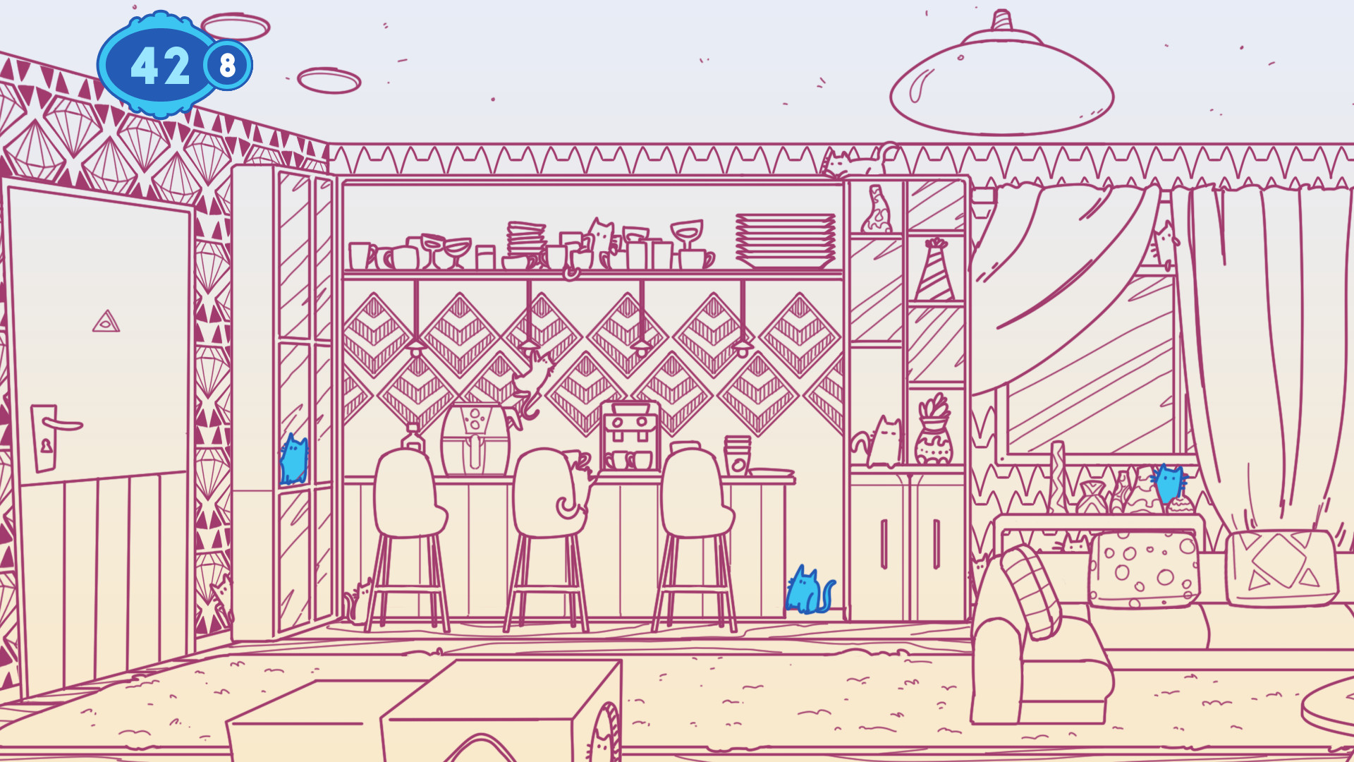 Скриншот: A Building Full of Cats