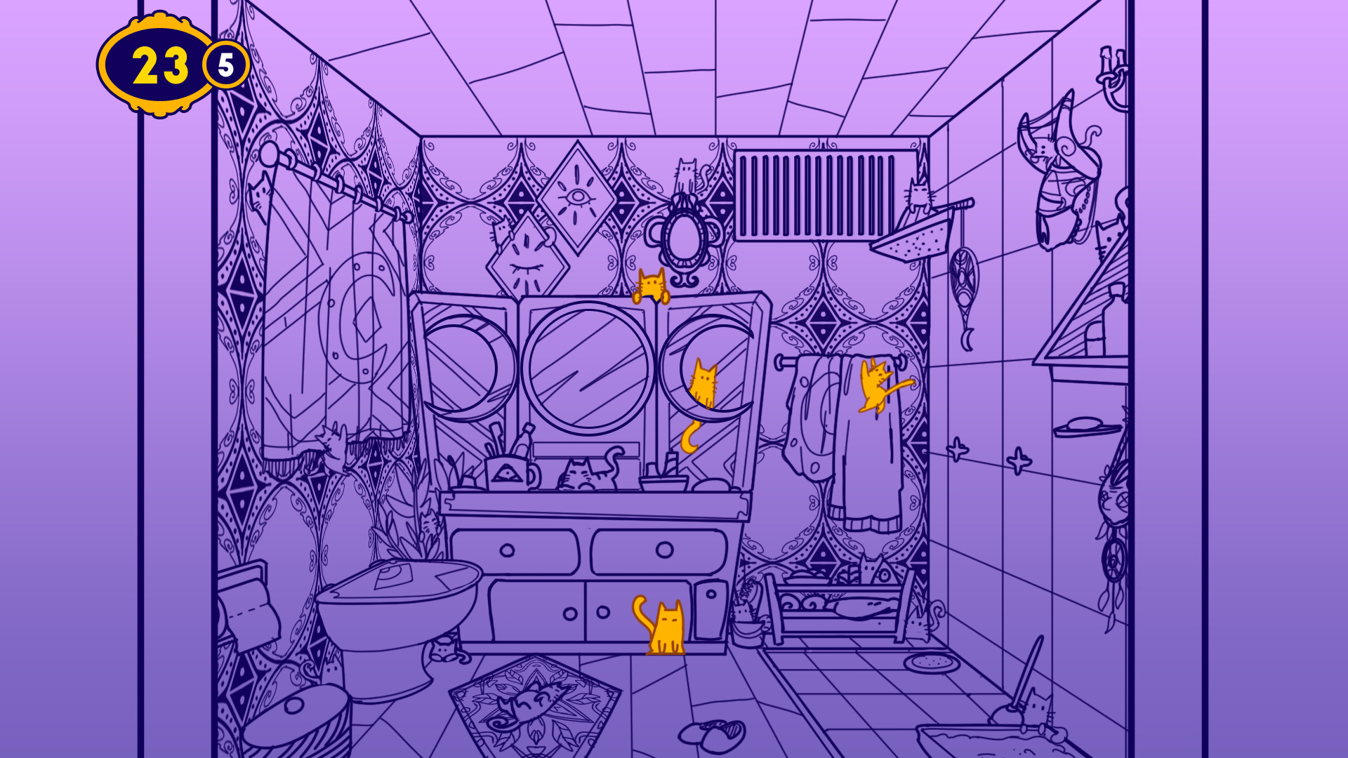 Скриншот: A Building Full of Cats